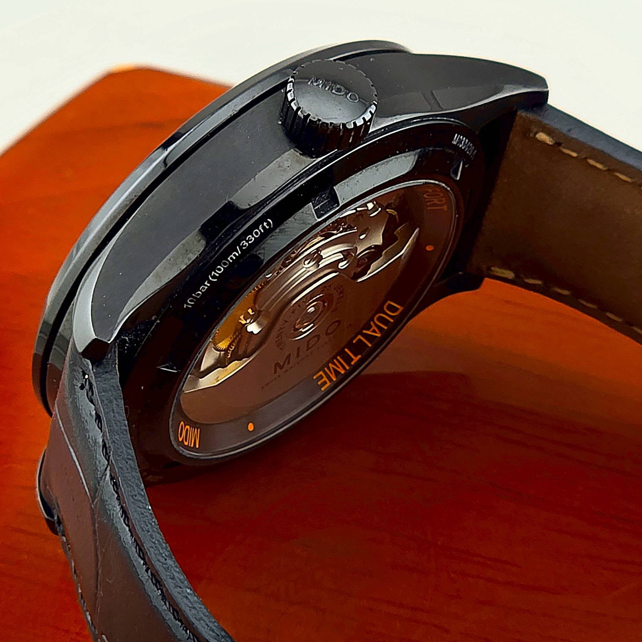 MIDO Multifort Dual Time Automatic (Black PVD) Ref. M038.429.36.051.00 - Image 2