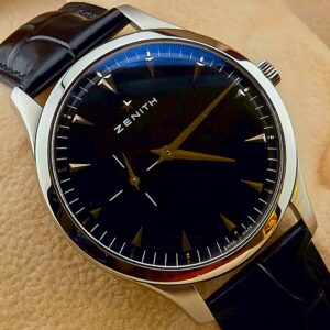 ZENITH Elite Ultra Thin 03.2010.681/21.C493 Black Dial 40mm