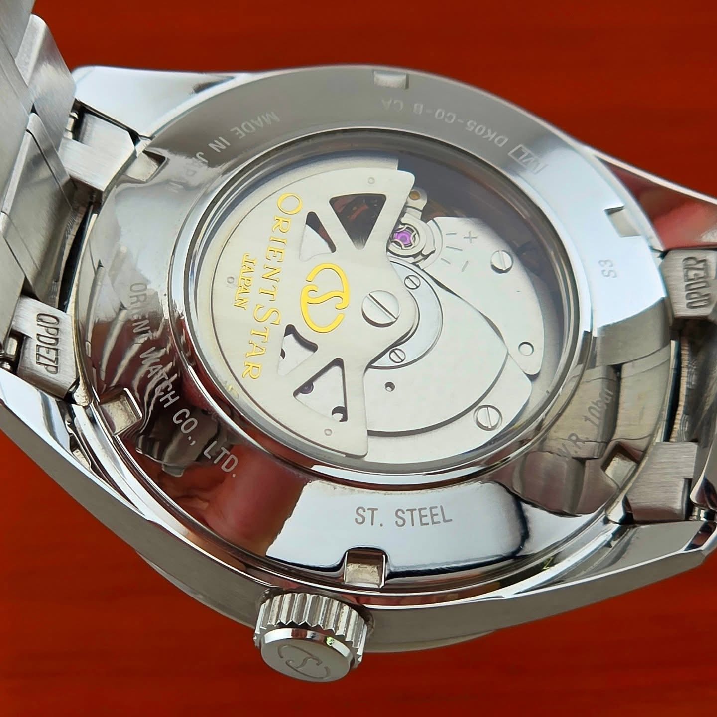 ORIENT STAR รุ่น Contemporary Mechanical RE-AV0003L Blue Dial - Image 10