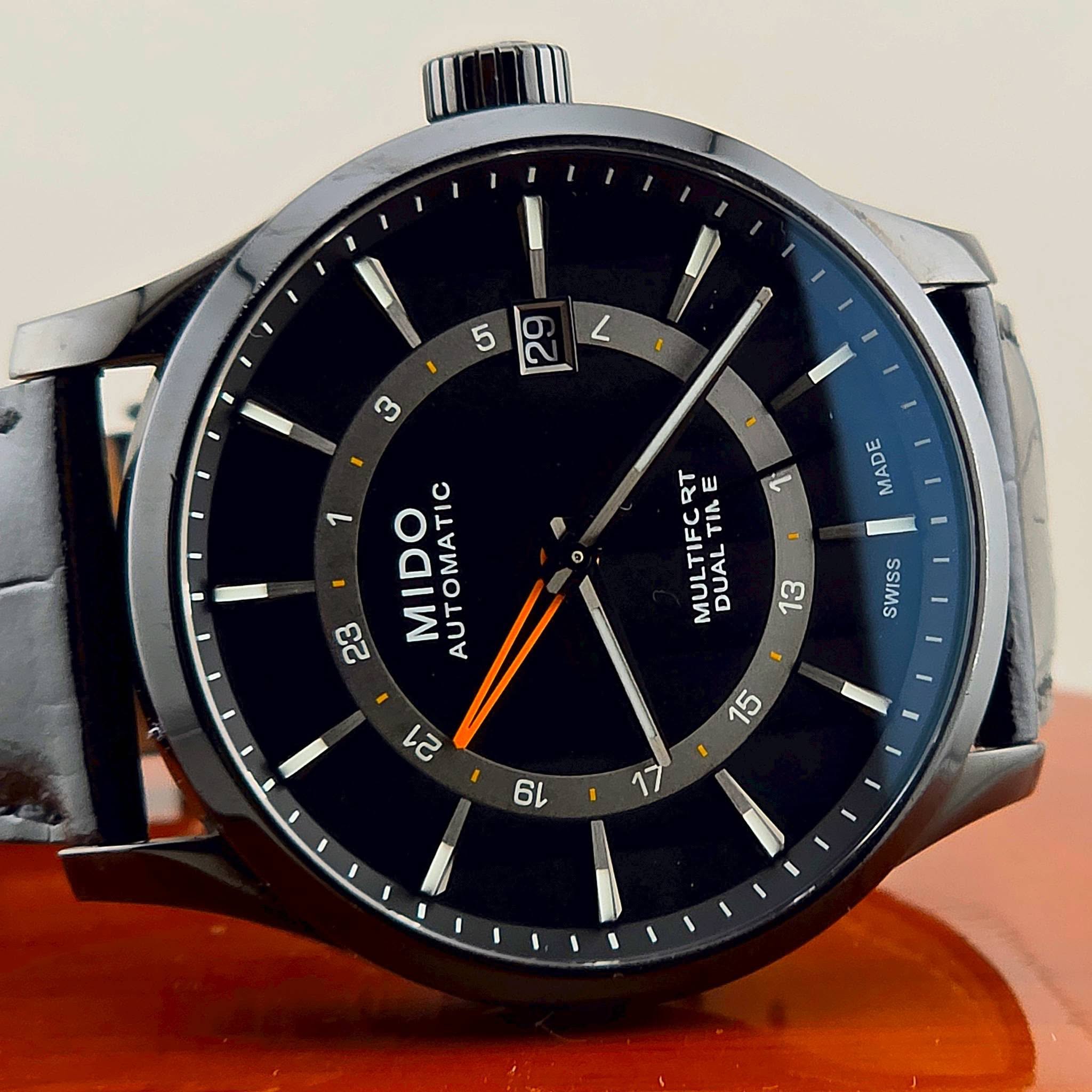 MIDO Multifort Dual Time Automatic (Black PVD) Ref. M038.429.36.051.00 - Image 8