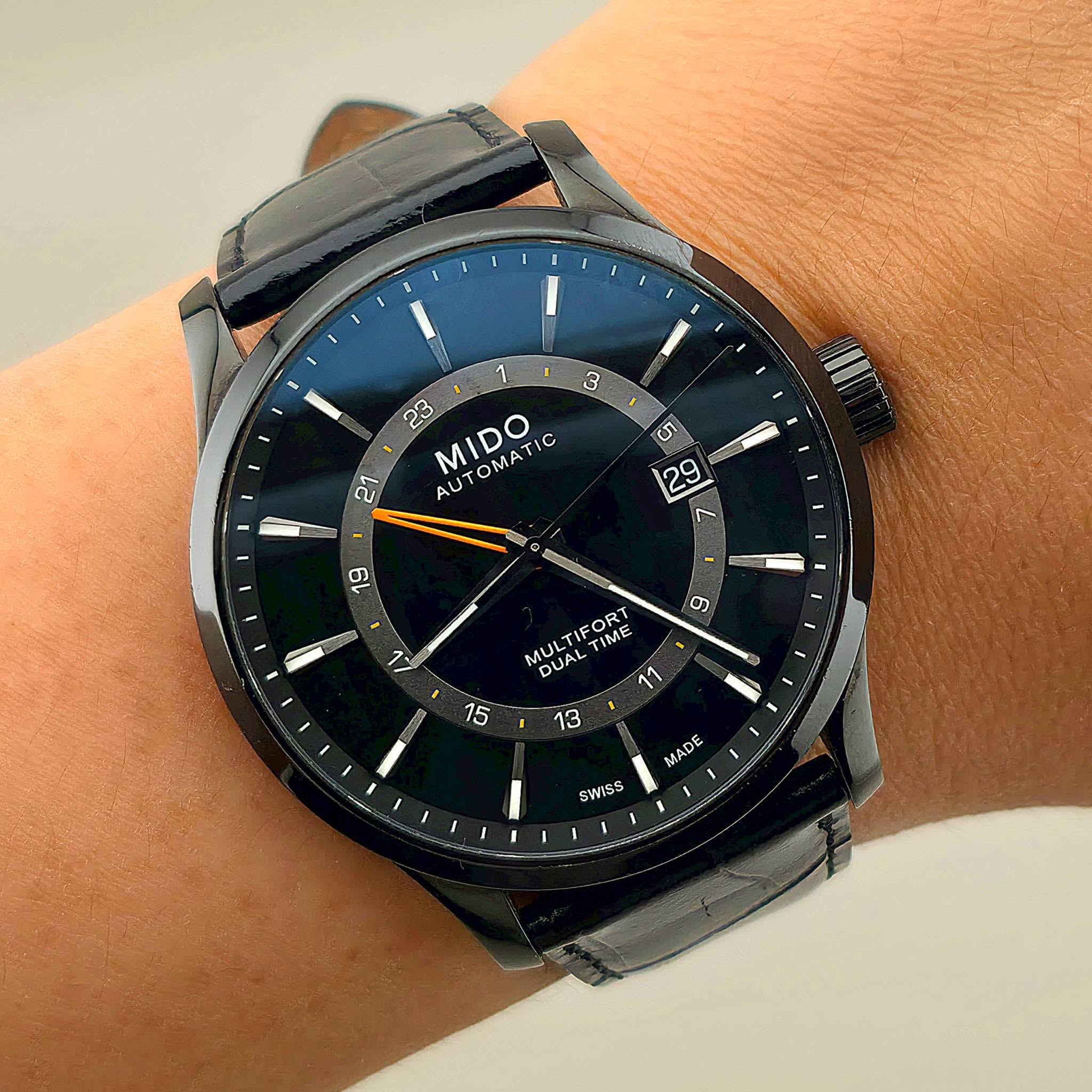 MIDO Multifort Dual Time Automatic (Black PVD) Ref. M038.429.36.051.00 - Image 10