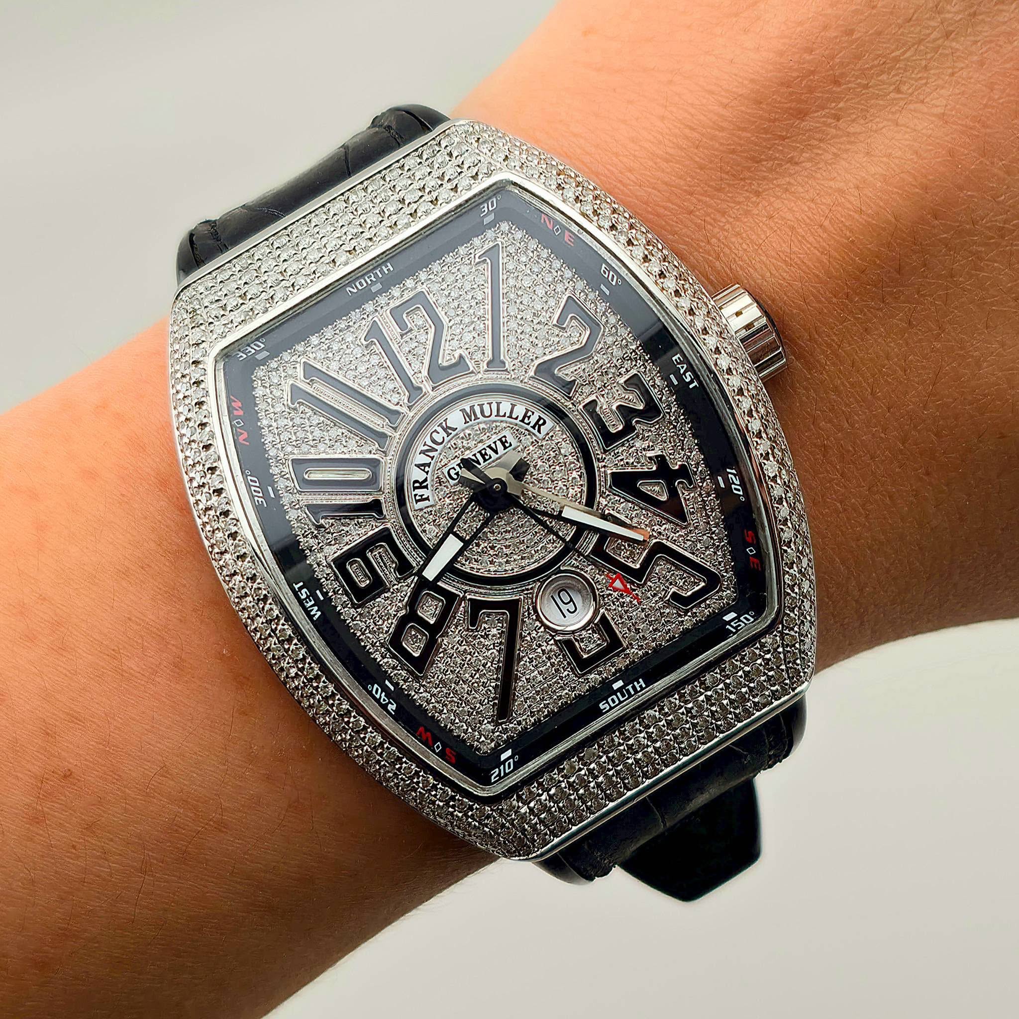 Franck Muller Vanguard V45 SC DT Diamond - Image 8