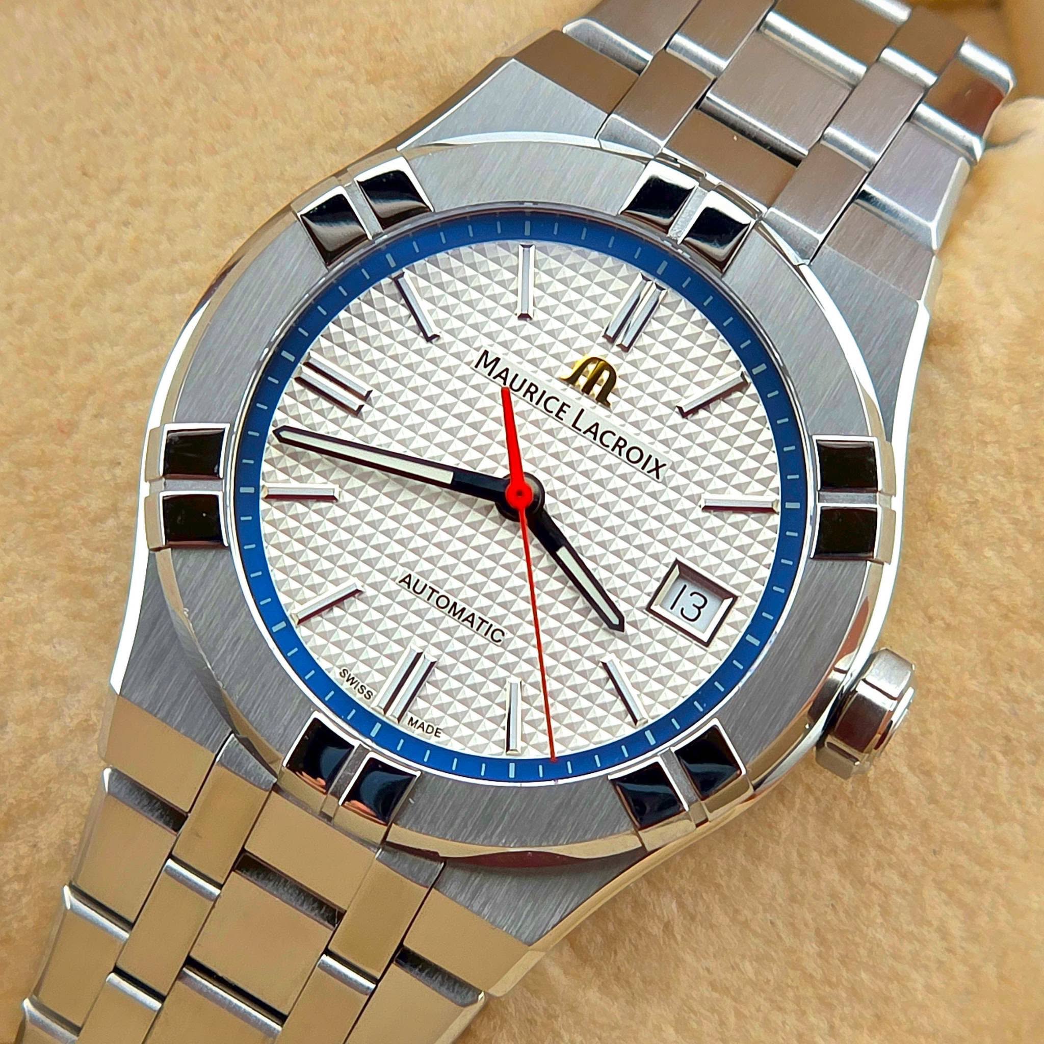 Maurice Lacroix x Pond Review AIKON Automatic Limited Edition 39 mm Ref. AI6007-SS00F-130-A - Image 6