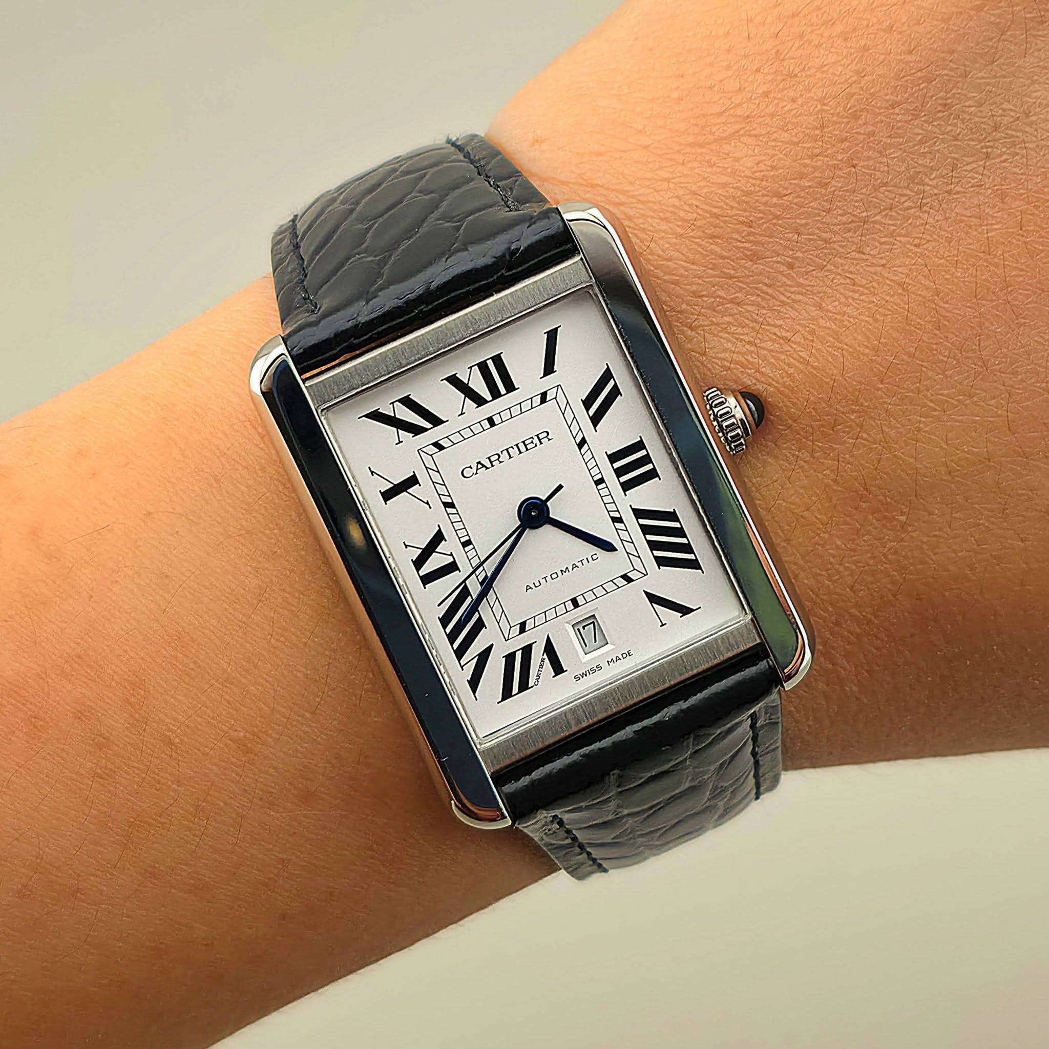 Cartier Tank Solo XL Automatic Ref. W5200028 / 3515 - Image 2