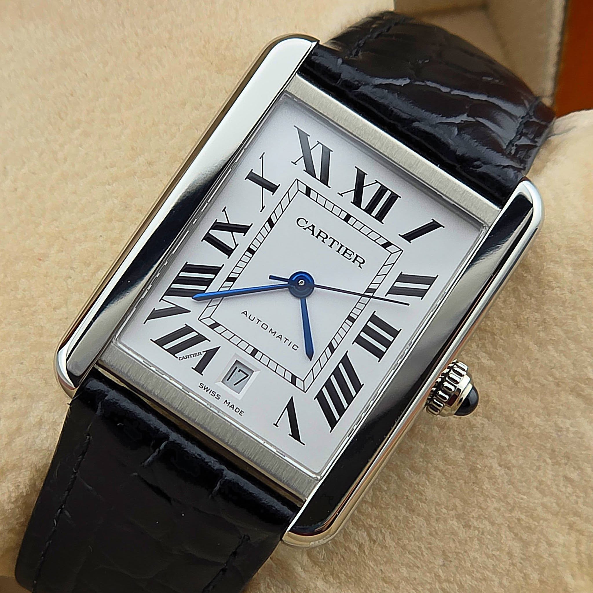 Cartier Tank Solo XL Automatic Ref. W5200028 / 3515 - Image 4