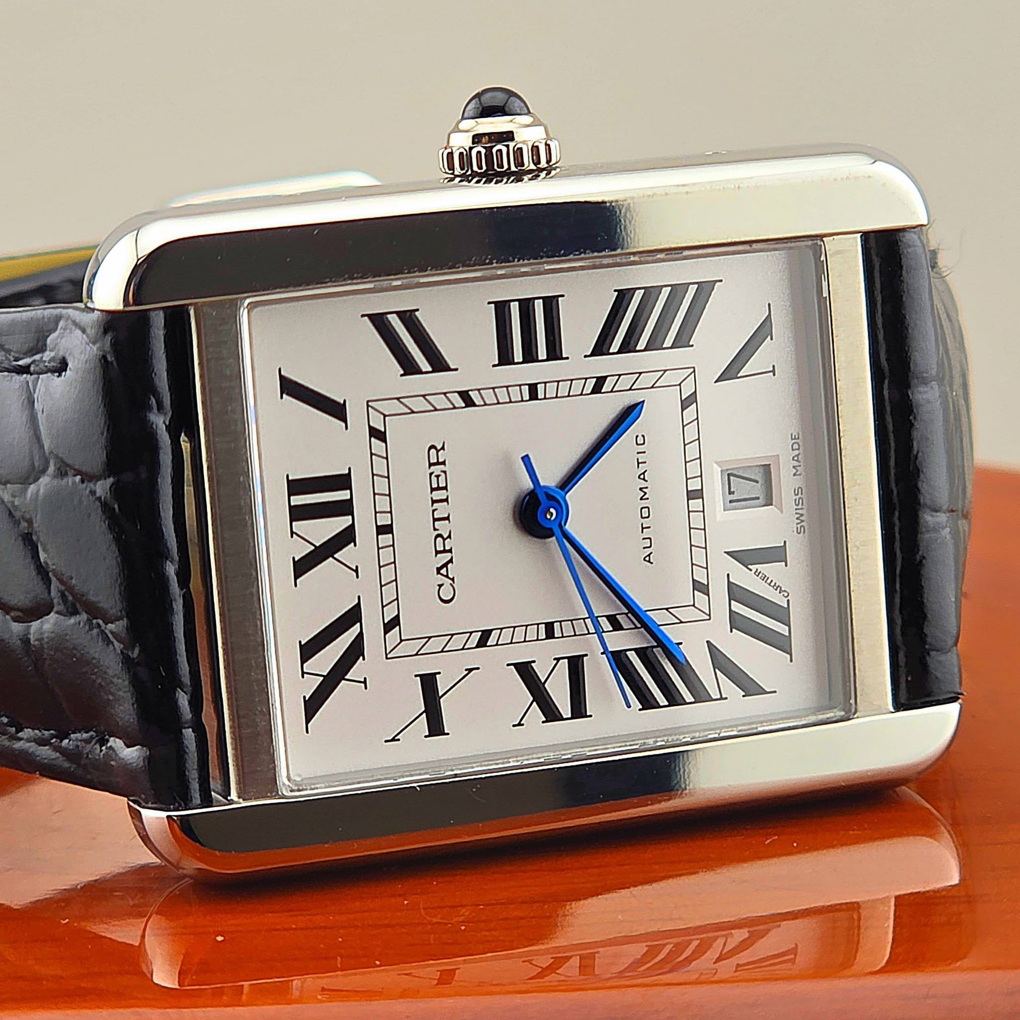 Cartier Tank Solo XL Automatic Ref. W5200028 / 3515 - Image 6