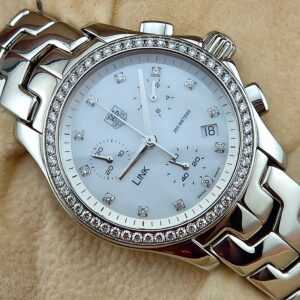 TAG Heuer Link Diamond Chronograph Ladies Ref:CJF1314