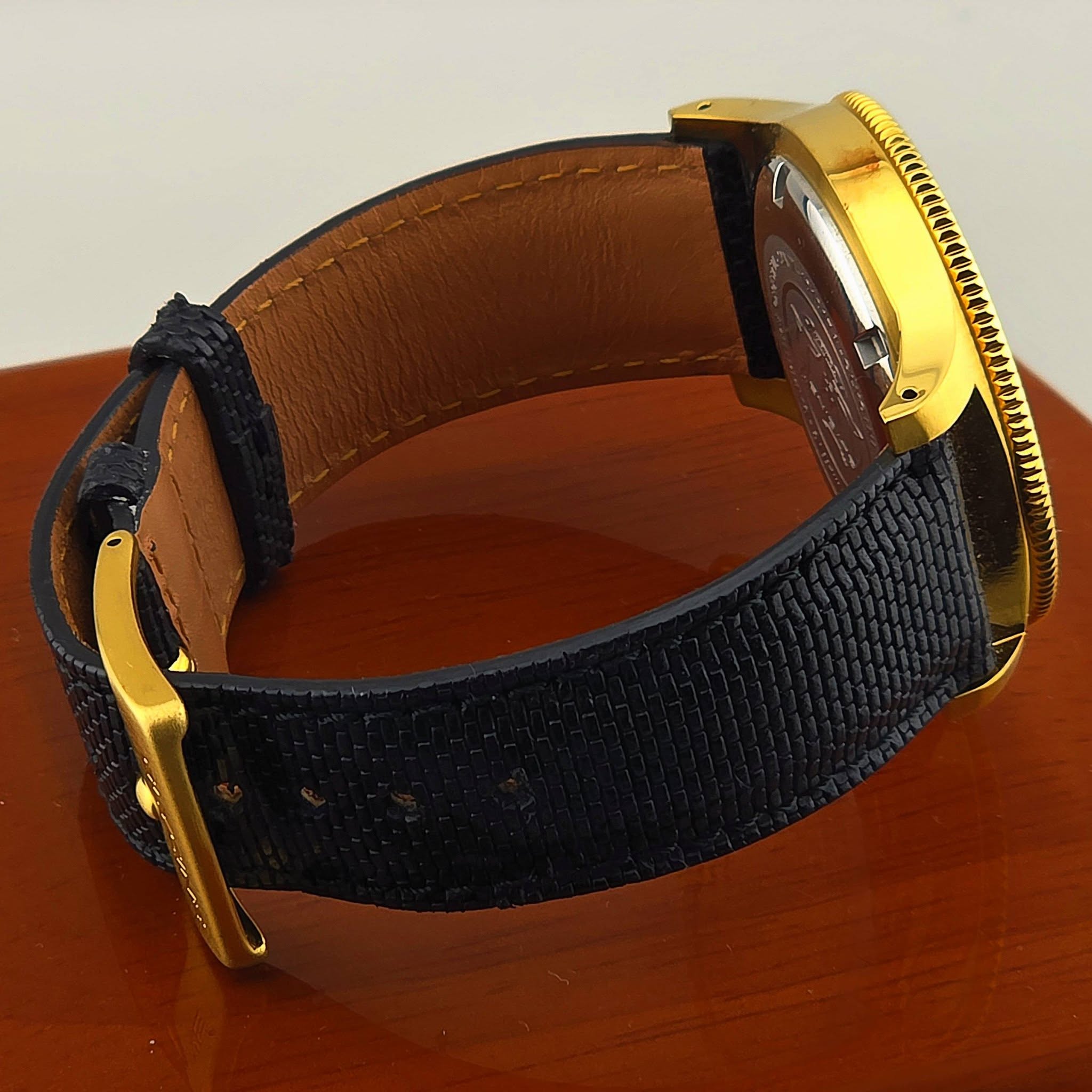 Glycine Combat Sub Automatic Bronze Gold PVD GL0186 - Image 8