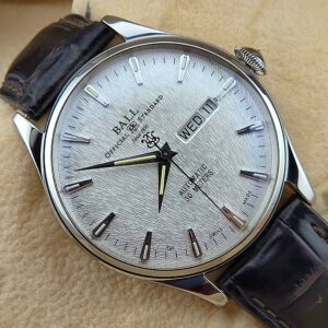 Ball Trainmaster / Official Standard Automatic Day-Date Ref. NM2080D-LJ-SL