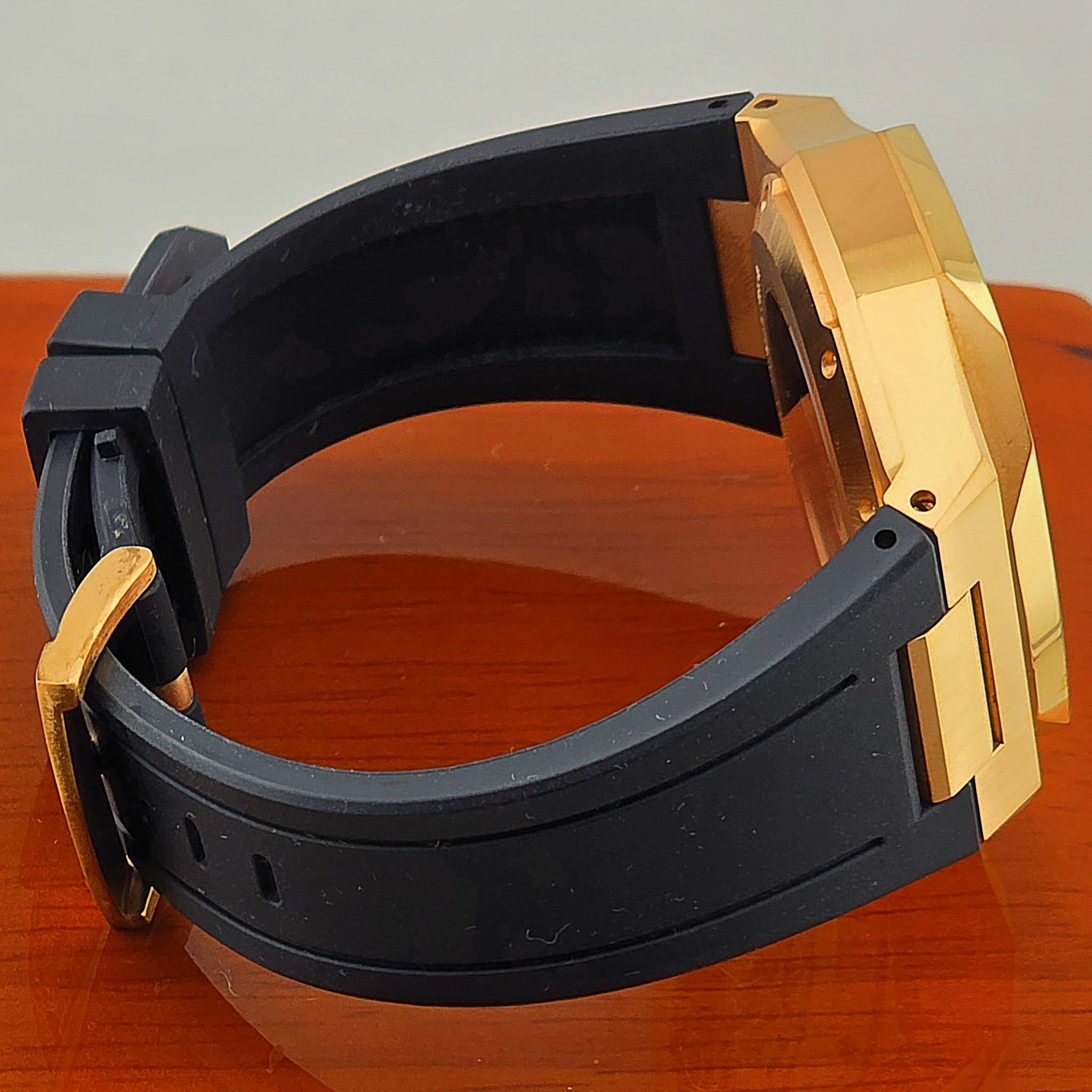 D1 Milano SKRJ / Skeleton Automatic Rose Gold Case Black Dial - Image 9