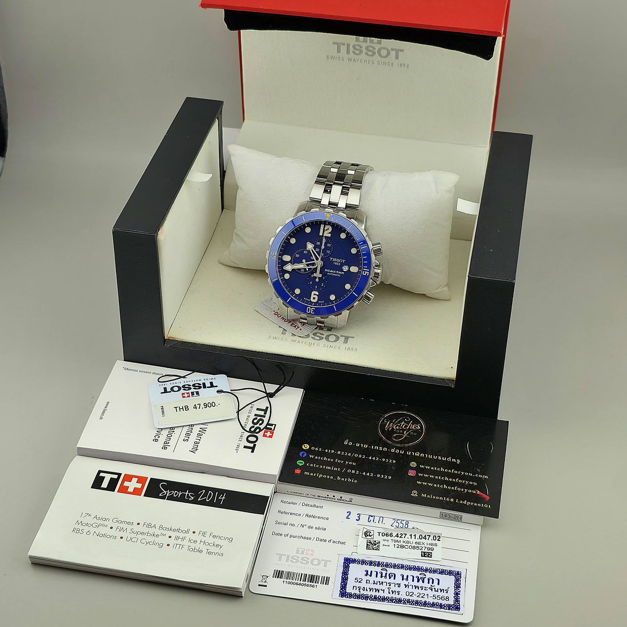 Tissot Seastar Automatic Chronograph Ref.T066.427.11.047.02 - Image 6