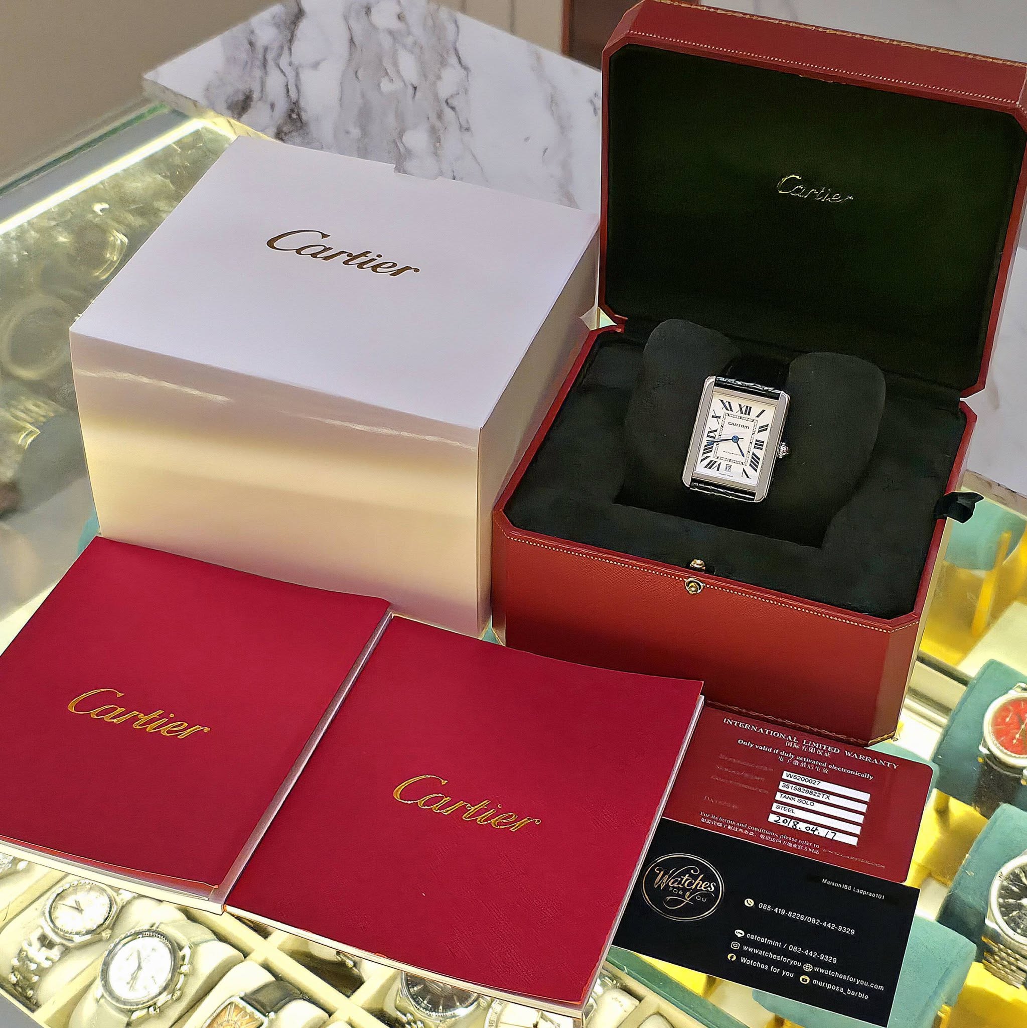 Cartier Tank Solo XL Automatic Ref. W5200028 / 3515 - Image 10