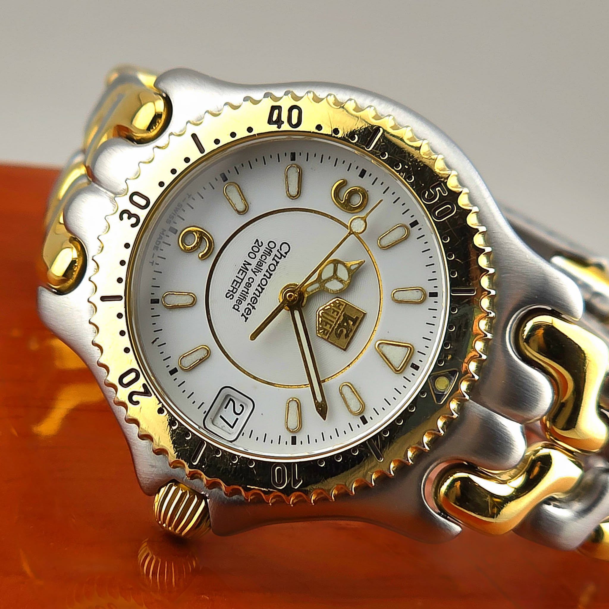 TAG Heuer S/el Chronometer Professional 200 Meters Two-Tone WG5220-P0 - Image 5