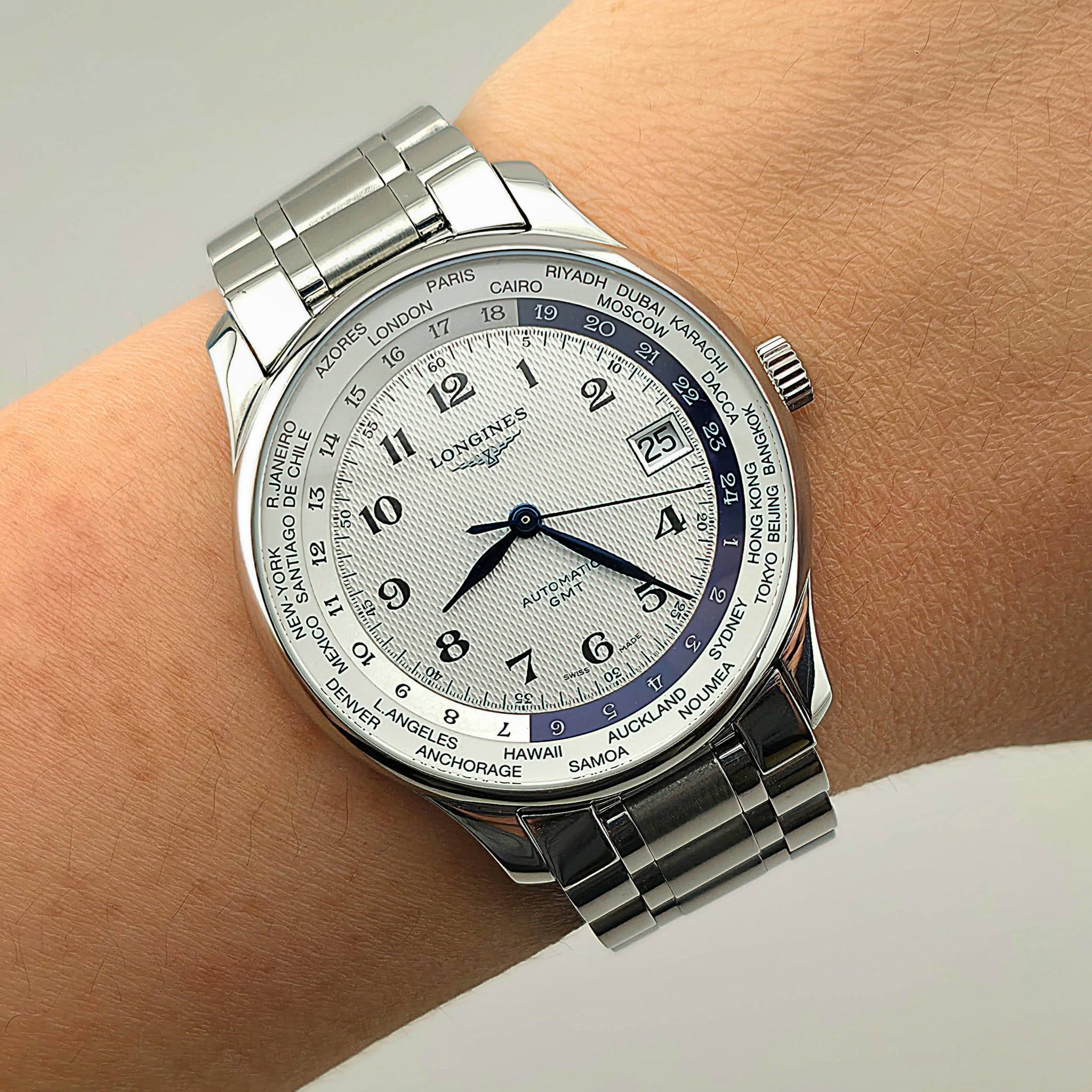 Longines Master Collection GMT World Timer L2.631.4.70.6 - Image 2