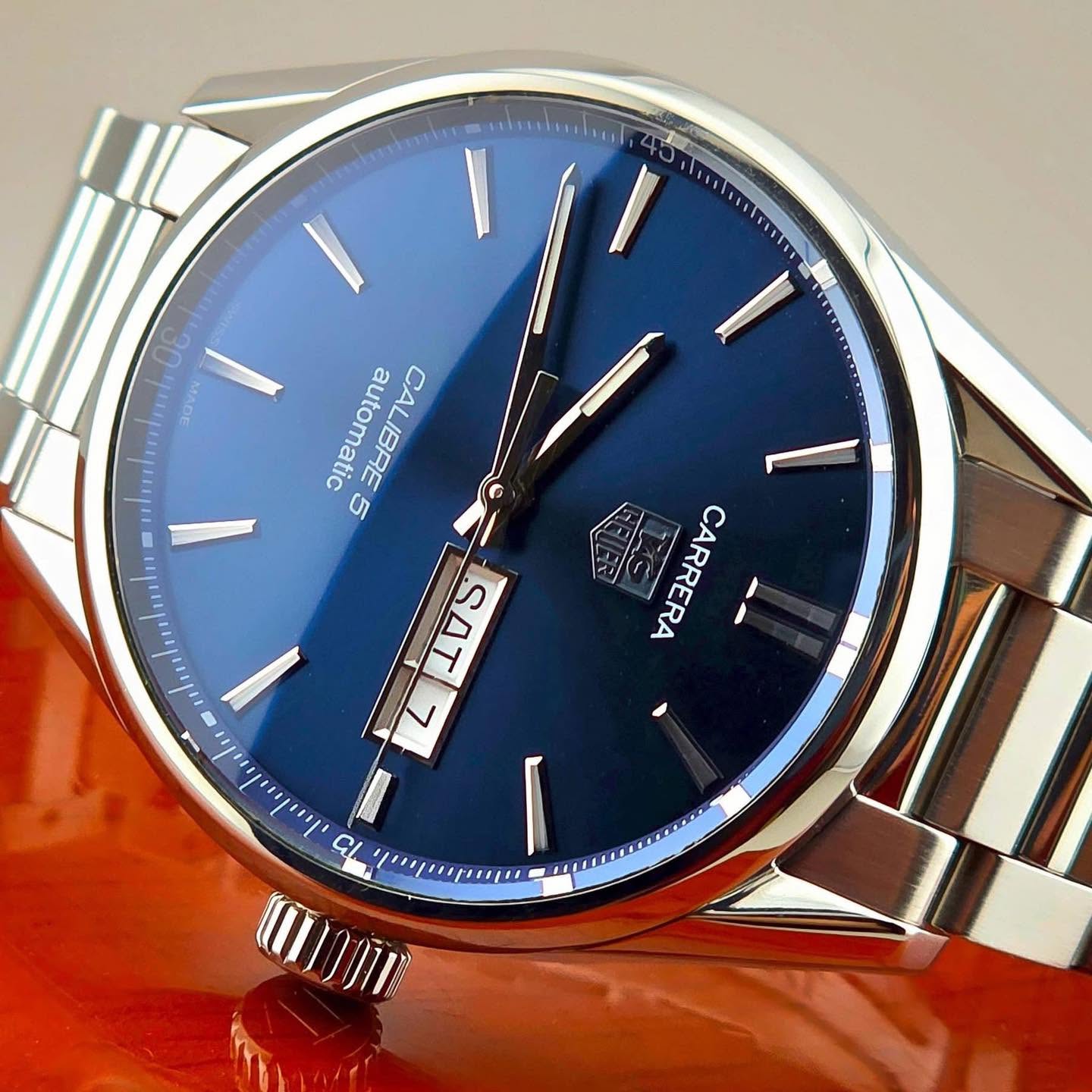 TAG Heuer Carrera Automatic 41 mm Steel WAR201E.BA0723 - Image 4