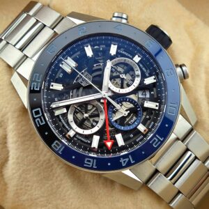 TAG Heuer Carrera Heuer 02 Chronograph GMT Skeleton Ref. CBG2A1Z.BA0658