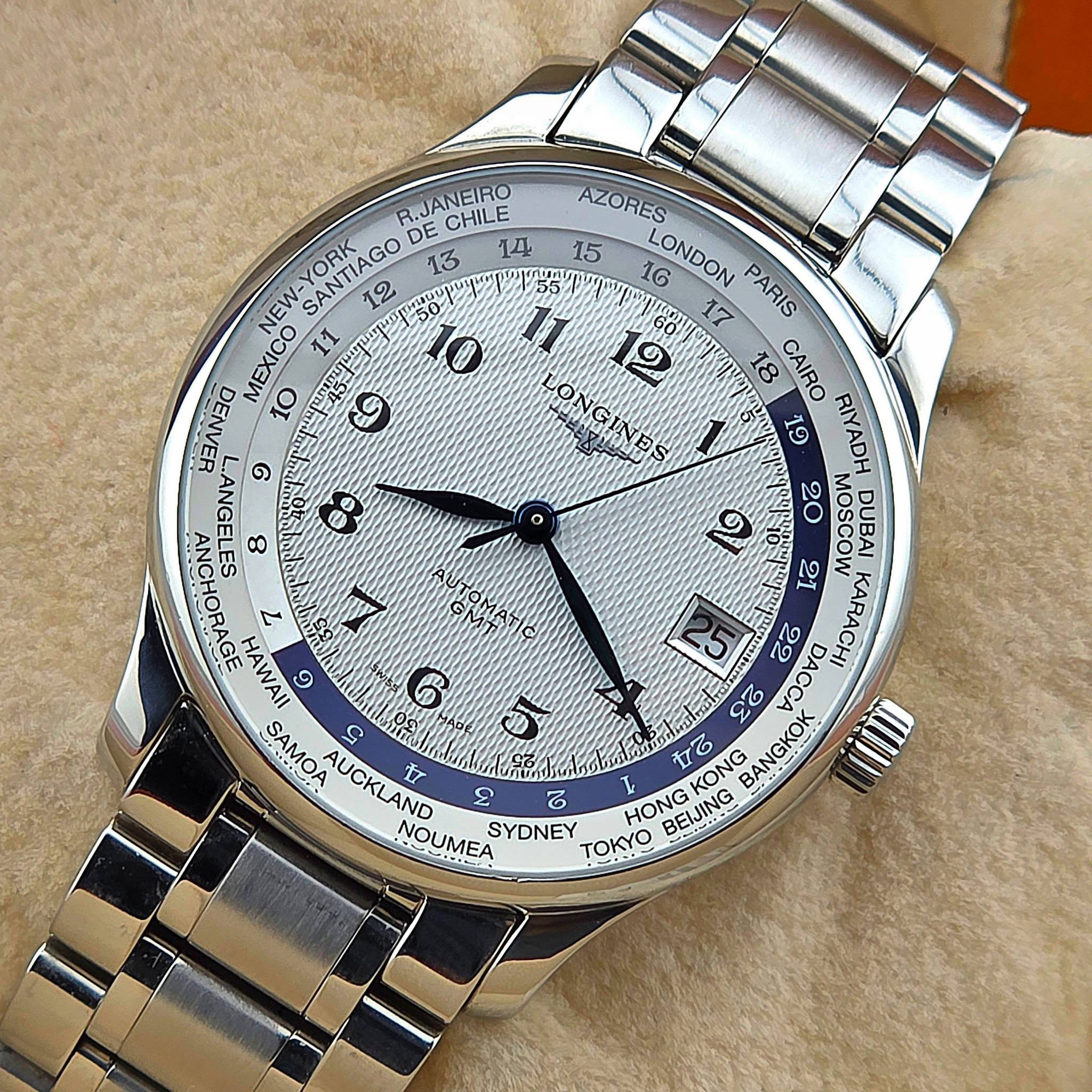 Longines Master Collection GMT World Timer L2.631.4.70.6 - Image 3