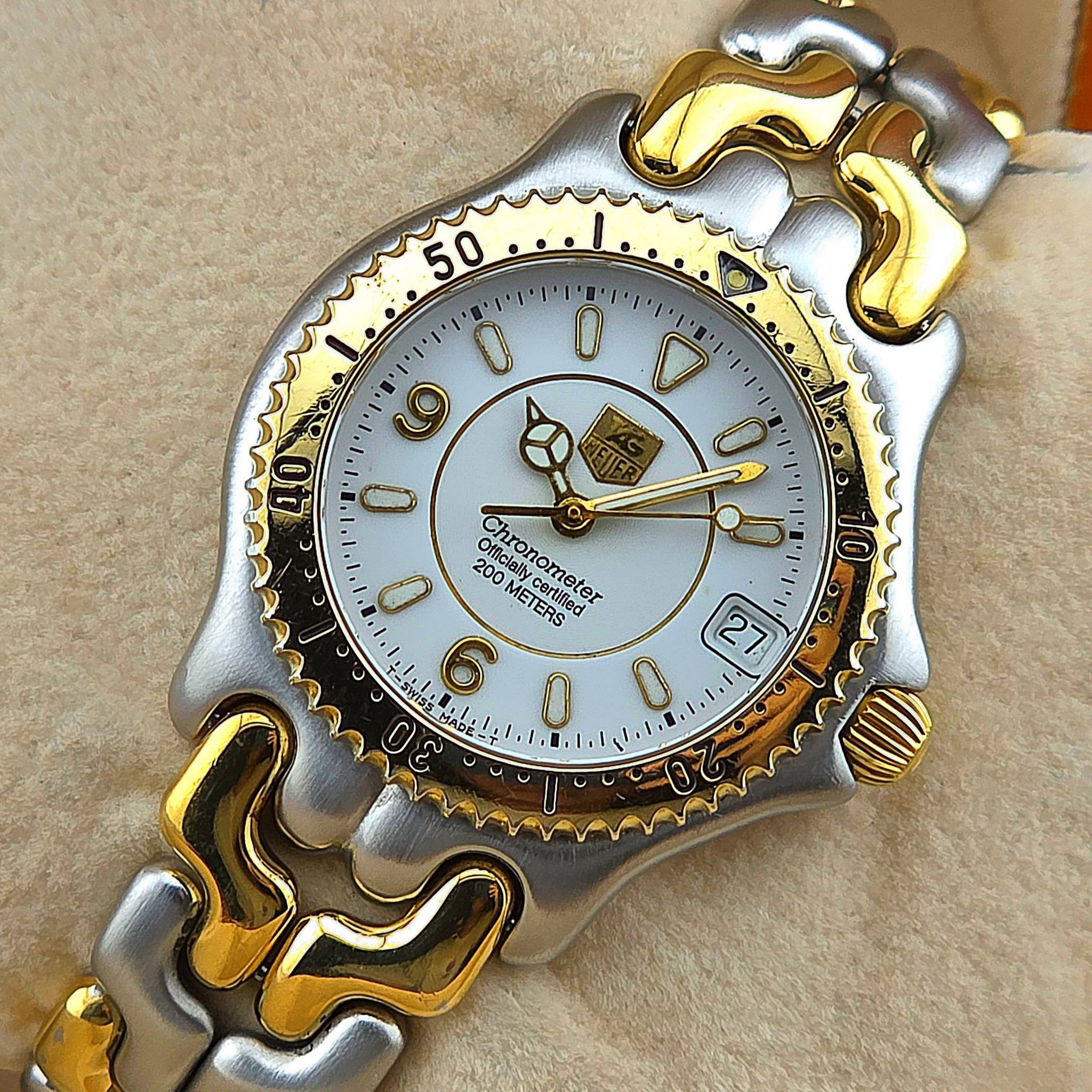 TAG Heuer S/el Chronometer Professional 200 Meters Two-Tone WG5220-P0 - Image 9