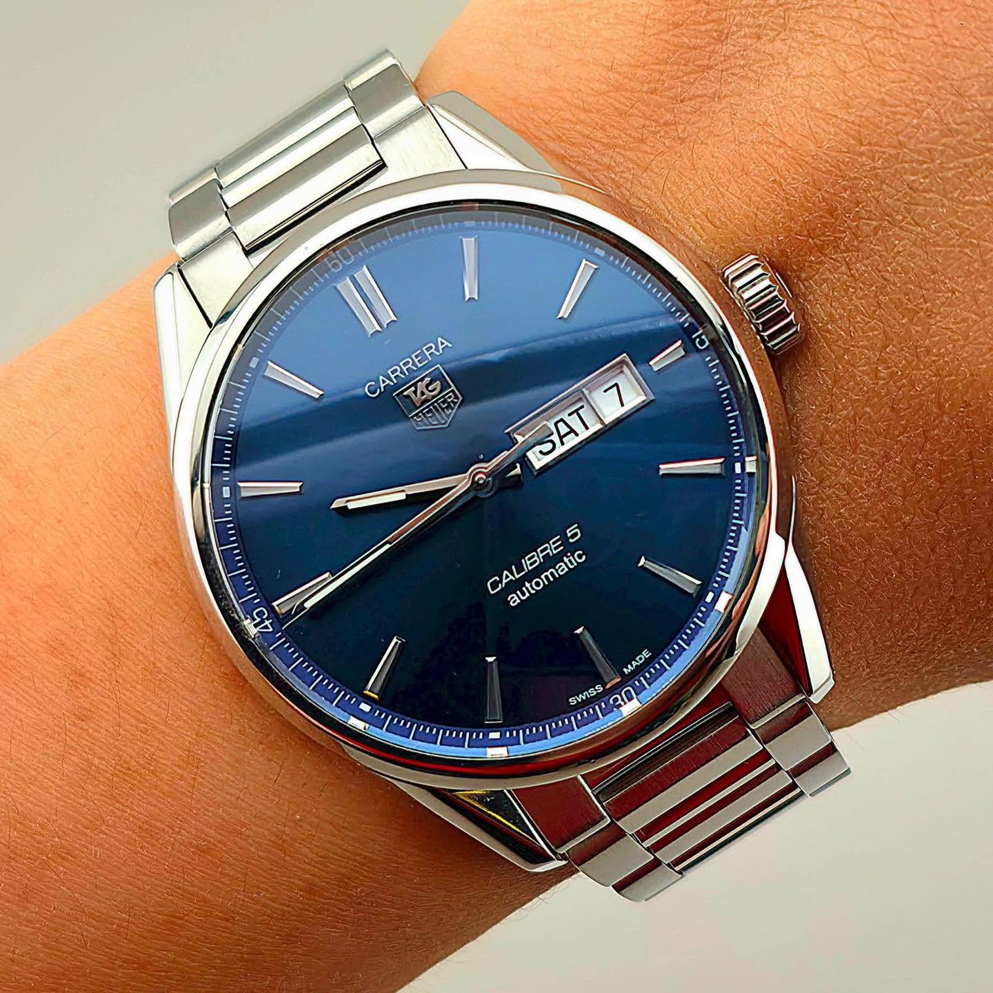 TAG Heuer Carrera Automatic 41 mm Steel WAR201E.BA0723 - Image 6