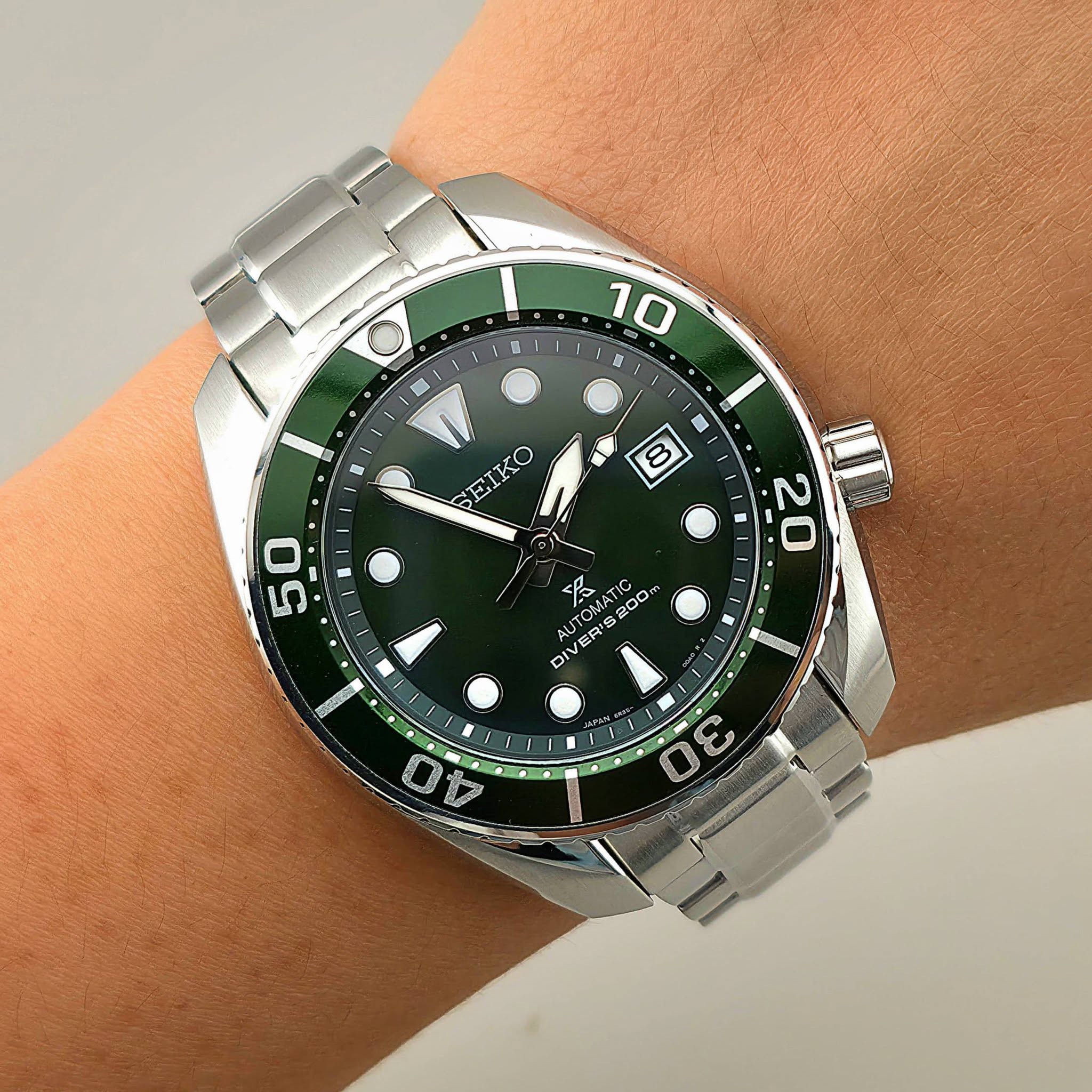 Seiko Prospex Automatic Diver 200m Green Dial รหัสรุ่น SPB103J1 - Image 9