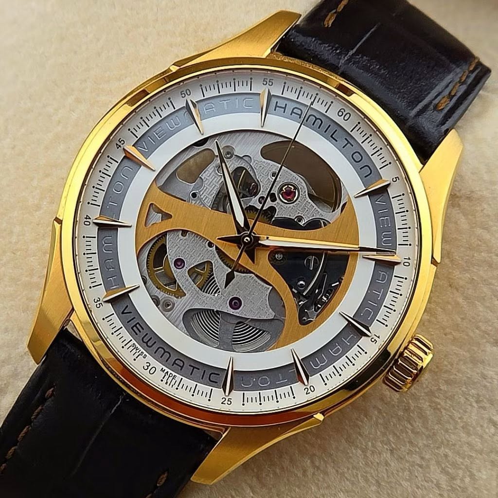 Hamilton Jazzmaster Viewmatic Skeleton Gentle H42545551 - Image 3