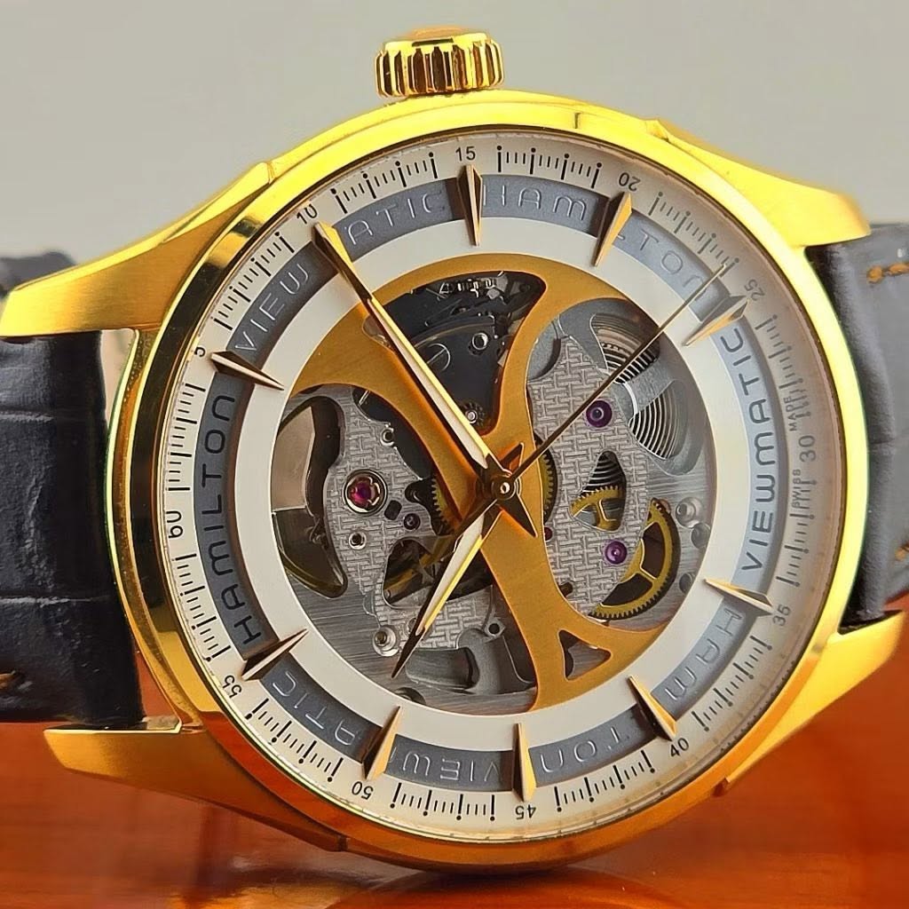 Hamilton Jazzmaster Viewmatic Skeleton Gentle H42545551 - Image 4