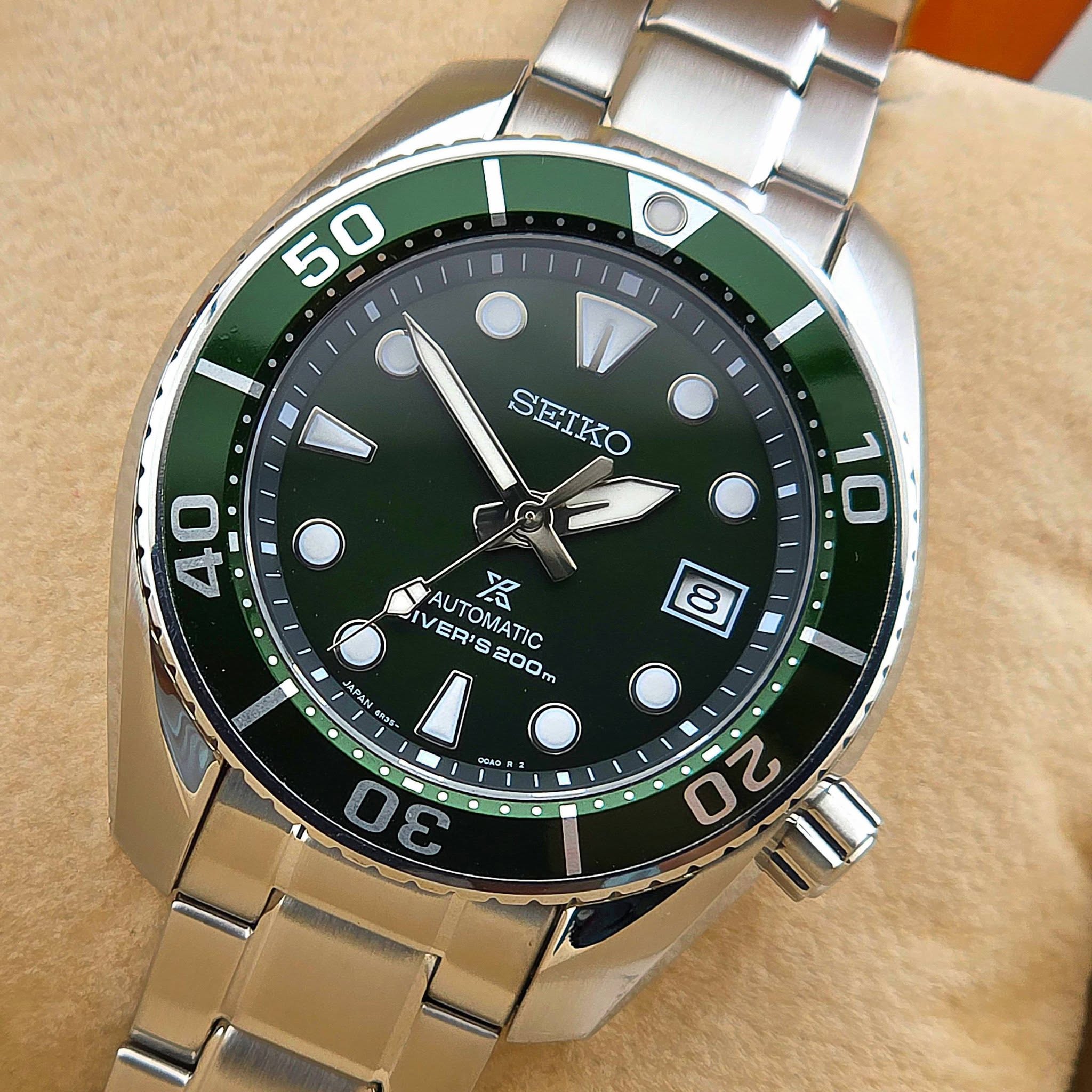 Seiko Prospex Automatic Diver 200m Green Dial รหัสรุ่น SPB103J1 - Image 10