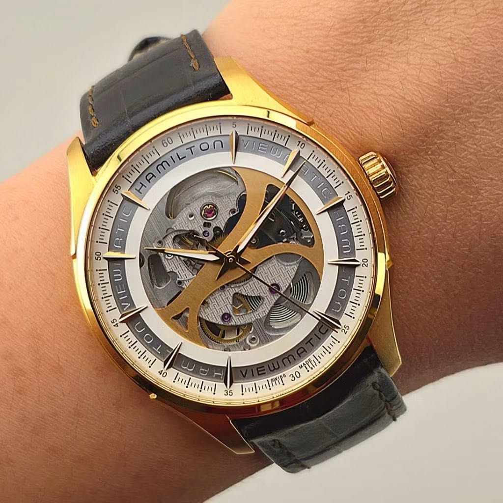 Hamilton Jazzmaster Viewmatic Skeleton Gentle H42545551 - Image 7