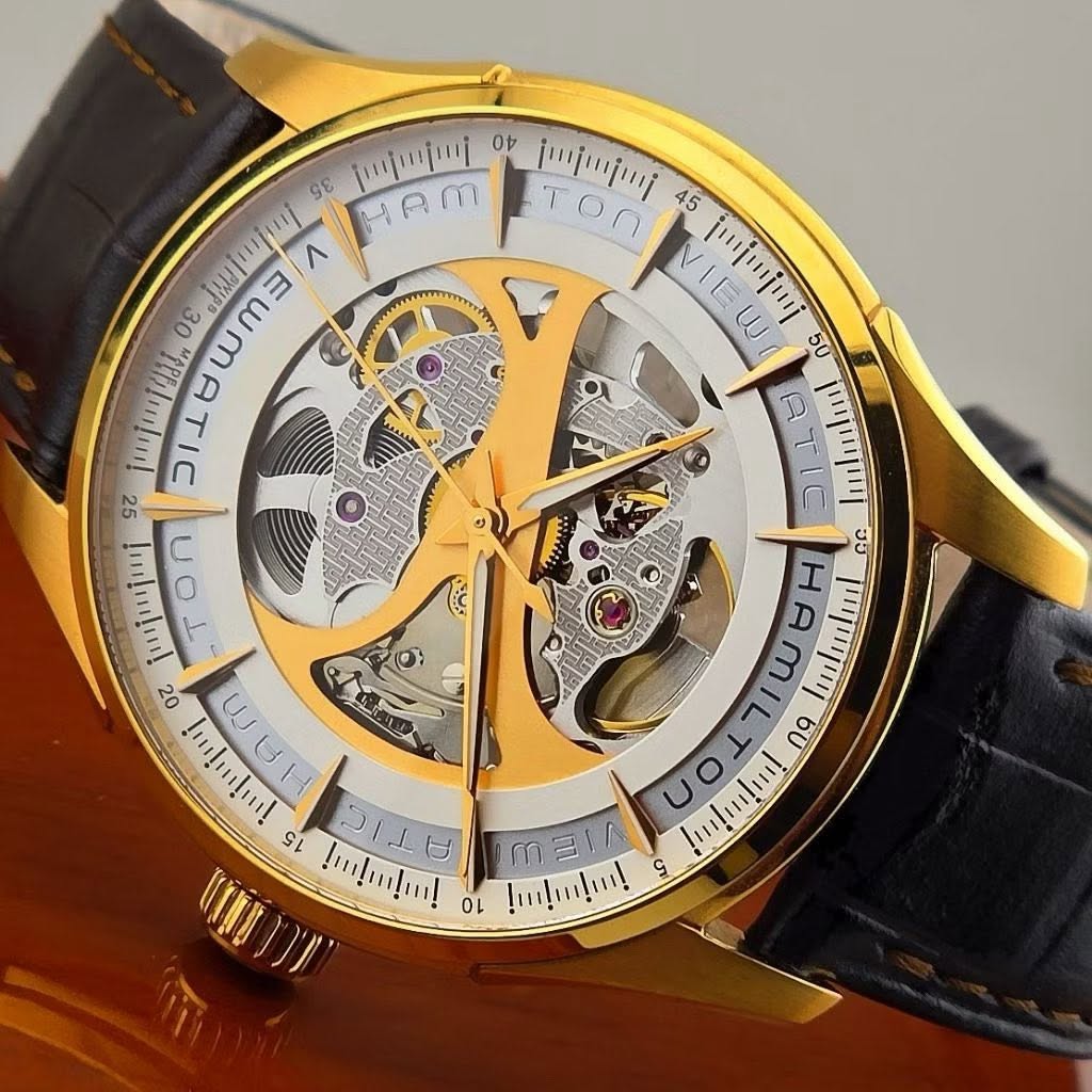 Hamilton Jazzmaster Viewmatic Skeleton Gentle H42545551 - Image 8