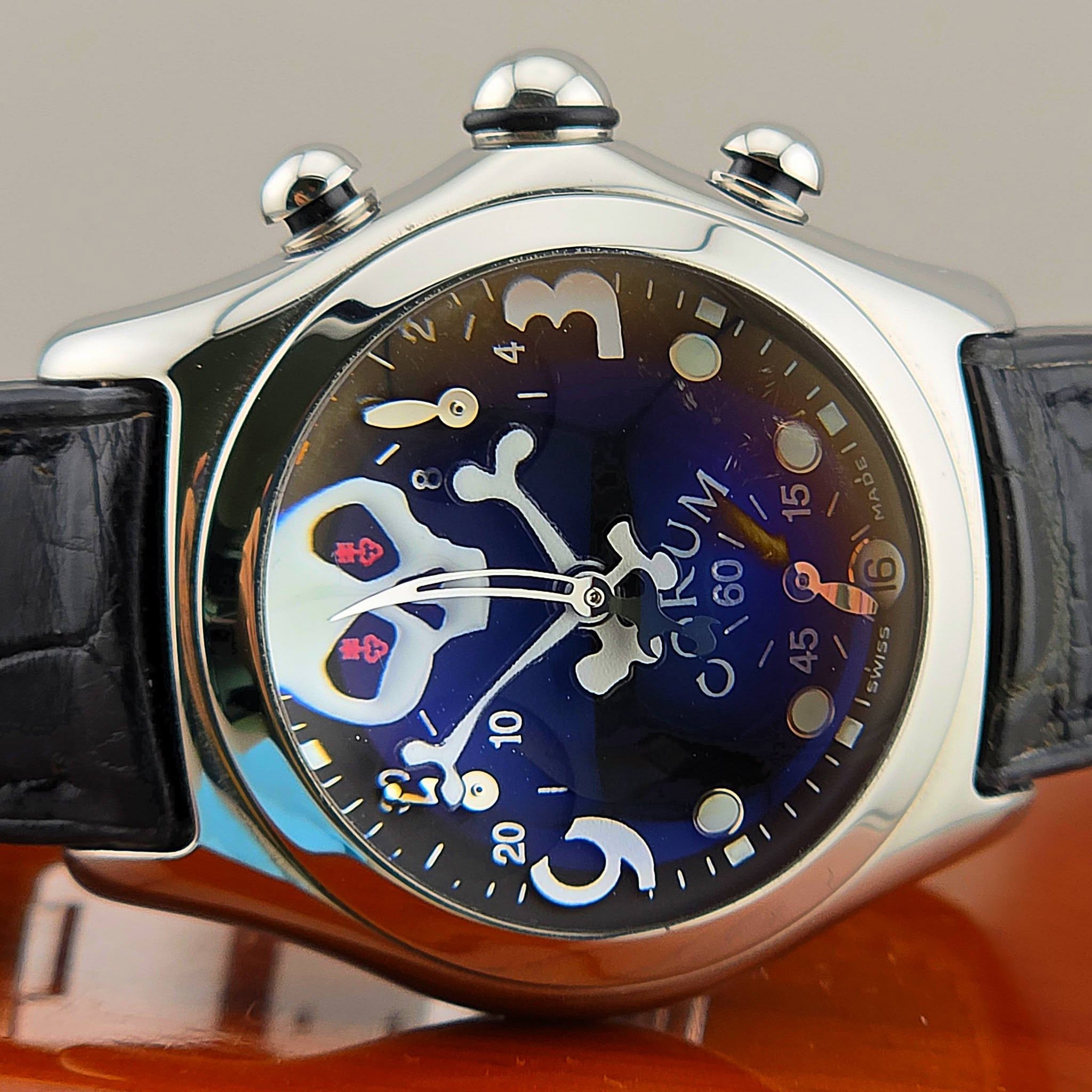 Corum Bubble “Jolly Roger” Chronograph Limited Edition (The Collector Series) Ref. 196.260.20 - Image 10