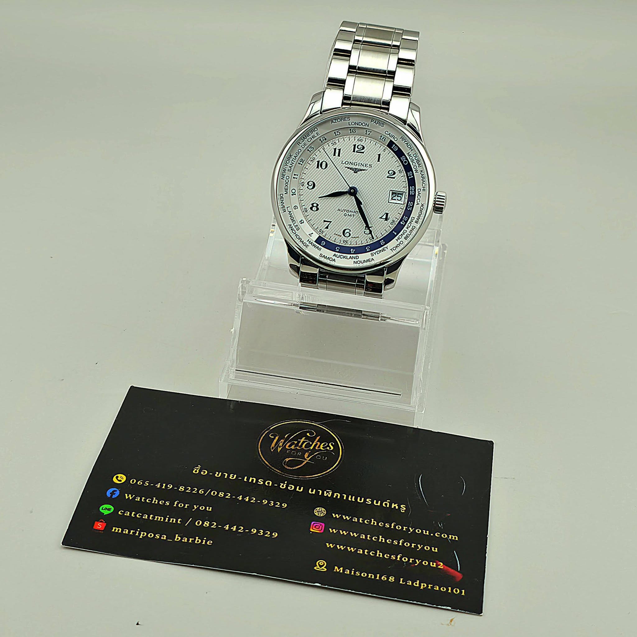 Longines Master Collection GMT World Timer L2.631.4.70.6 - Image 10