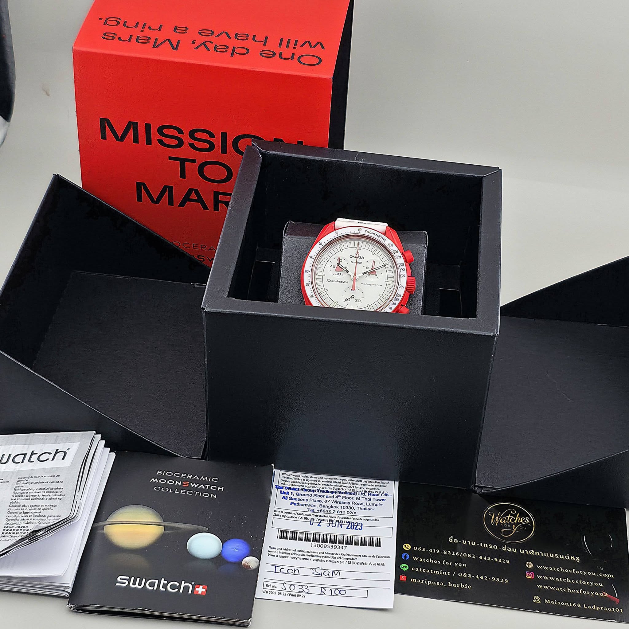 OMEGA x Swatch Speedmaster MoonSwatch Mission To Mars - Image 4