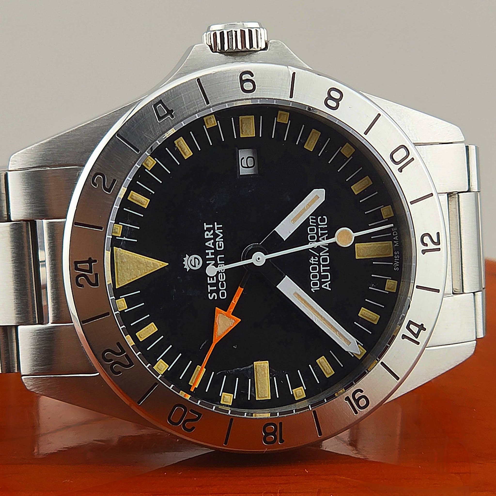STEINHART Ocean One vintage GMT Diver Watch - Image 5