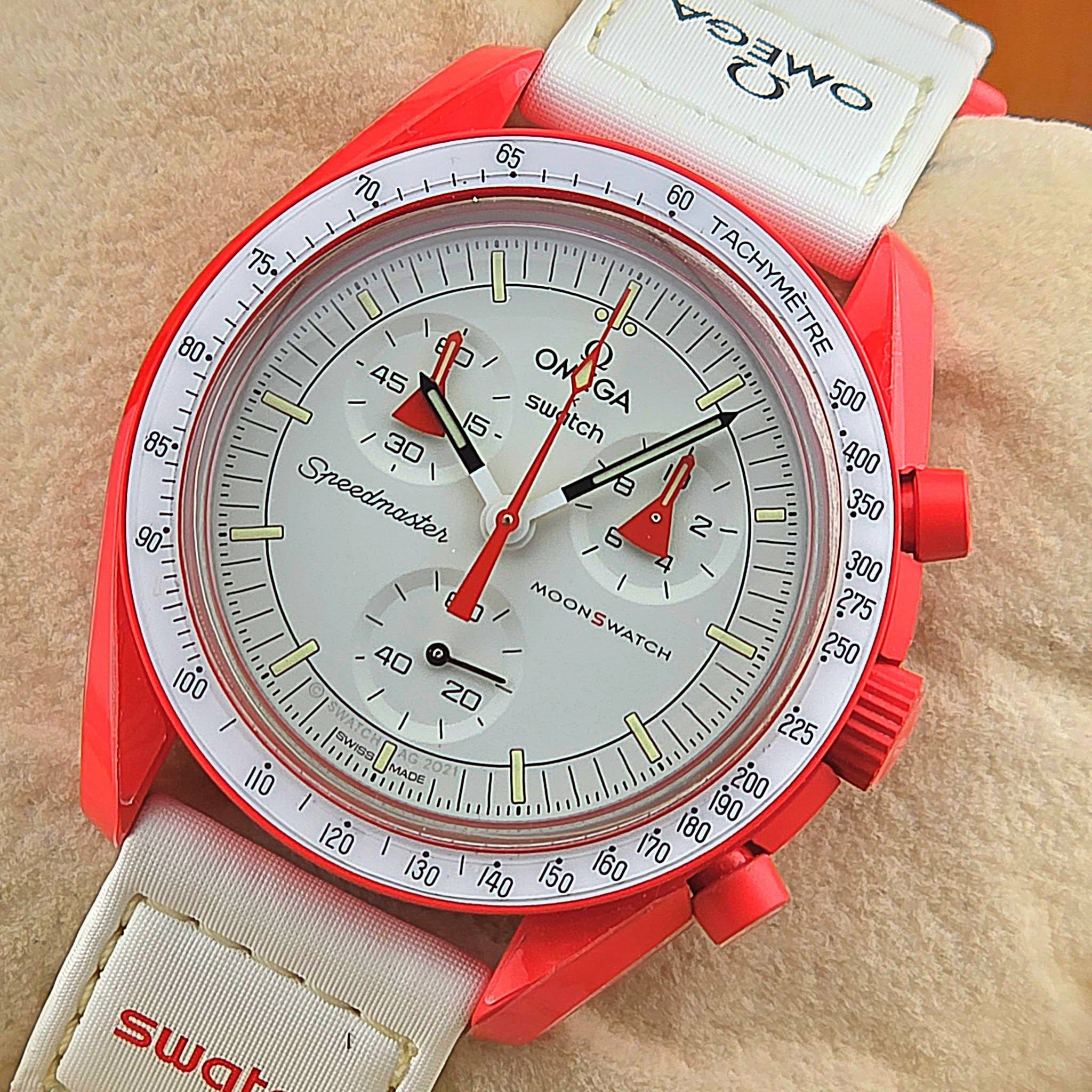 OMEGA x Swatch Speedmaster MoonSwatch Mission To Mars - Image 5