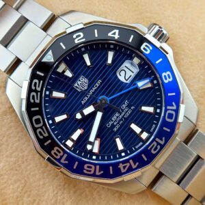 TAG Heuer Aquaracer Automatic 43 mm Steel WAY201T.BA0927 (BATMAN GMT)