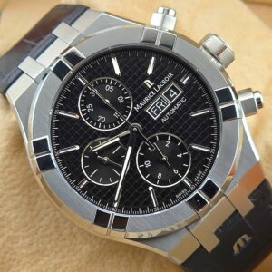 Maurice Lacroix Aikon Automatic Chronograph (AI6038) AI6038-SS001-330-1 Black Dial