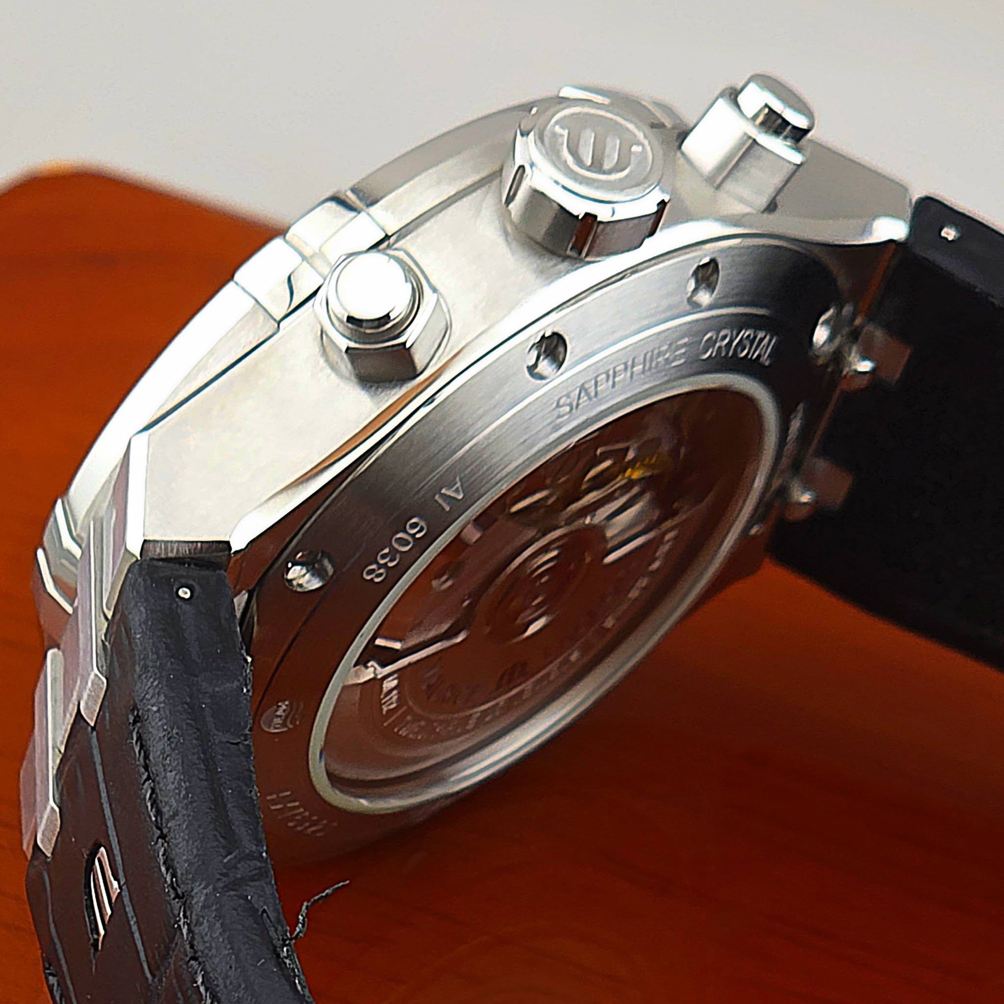 Maurice Lacroix Aikon Automatic Chronograph (AI6038) AI6038-SS001-330-1 Black Dial - Image 4