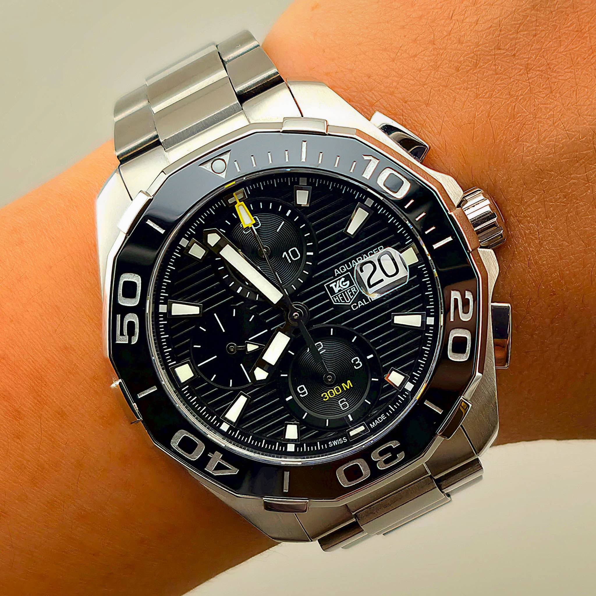 TAG Heuer Aquaracer Calibre 16 Chronograph CAY211A.BA0927 - Image 4