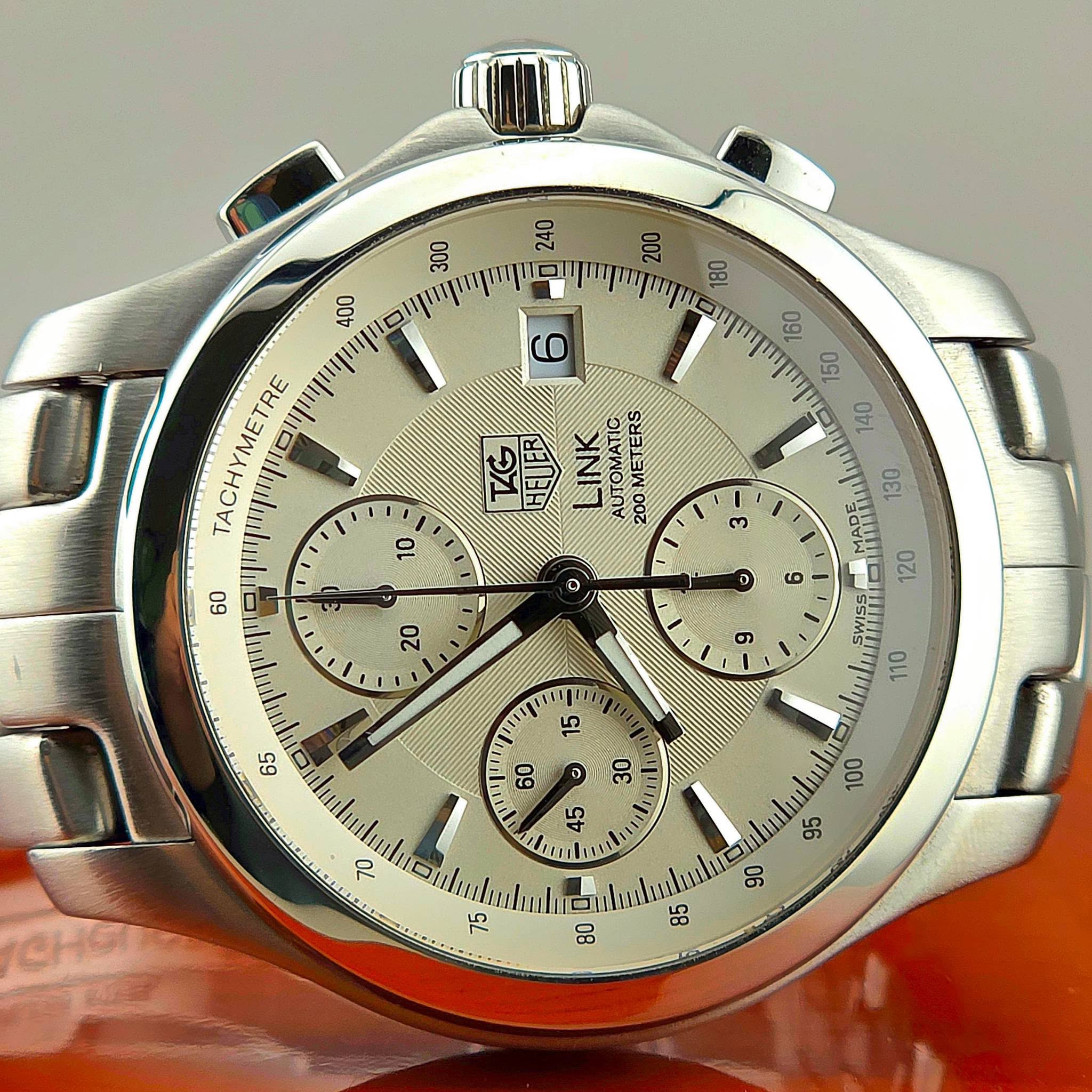 Tag Heuer Link Automatic Chronograph 42mm Ref.CJF2111.BA0594 - Image 6