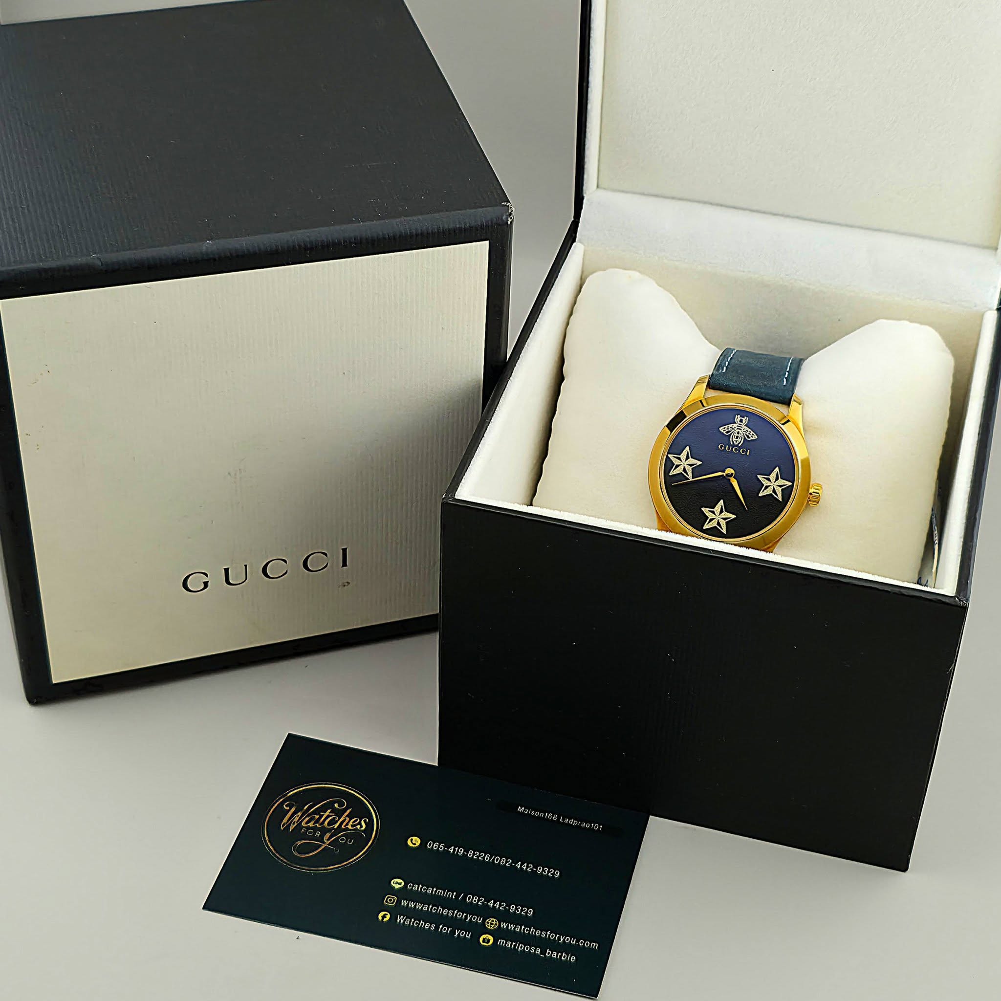 Gucci G-Timeless (Bee & Star Motif) Ya1264055A - Image 2