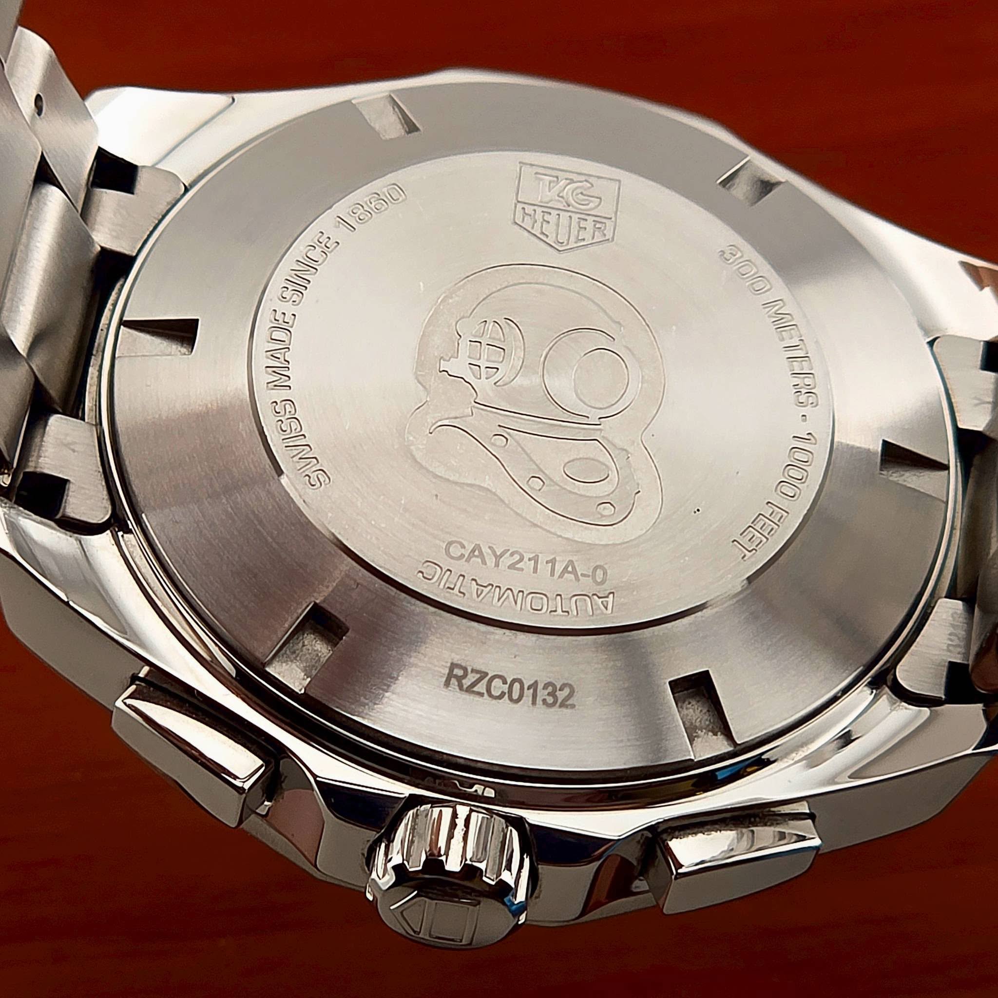 TAG Heuer Aquaracer Calibre 16 Chronograph CAY211A.BA0927 - Image 8