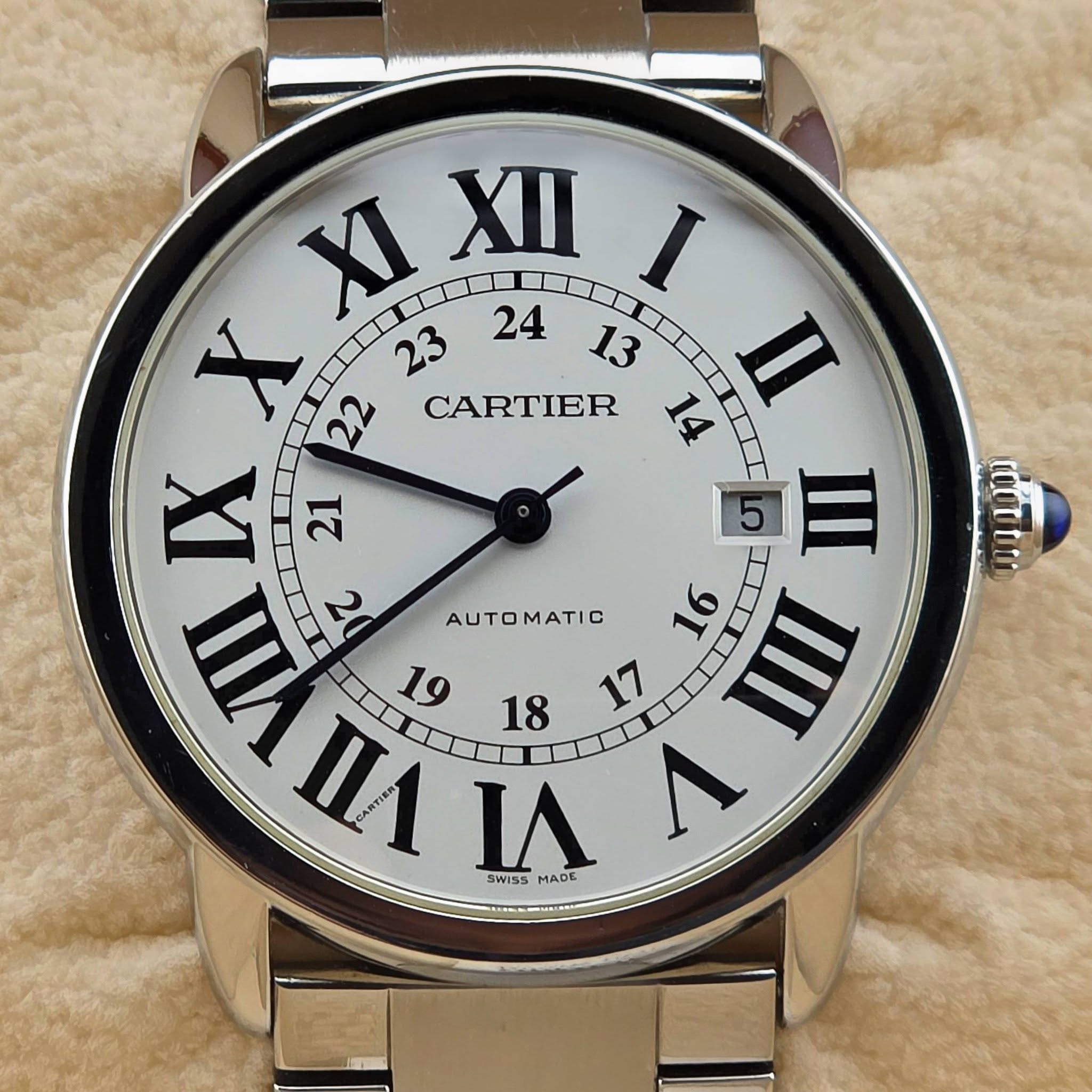 Cartier Ronde Solo de Cartier 3802 42mm Stainless Steel Watch - Image 5