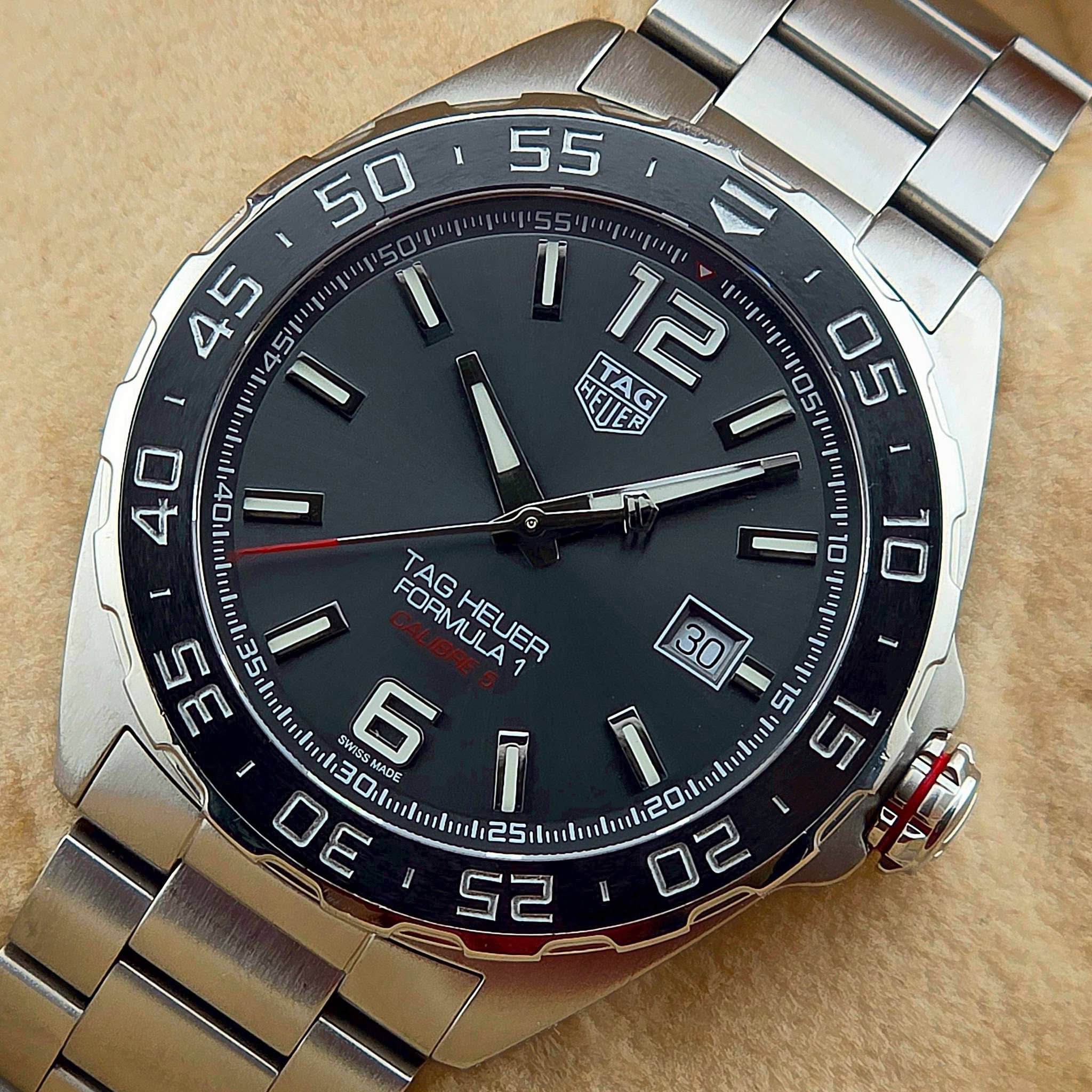 TAG HEUER FORMULA 1 DATE Automatic 43 mm Steel & Ceramic WAZ2011.BA0842 - Image 7