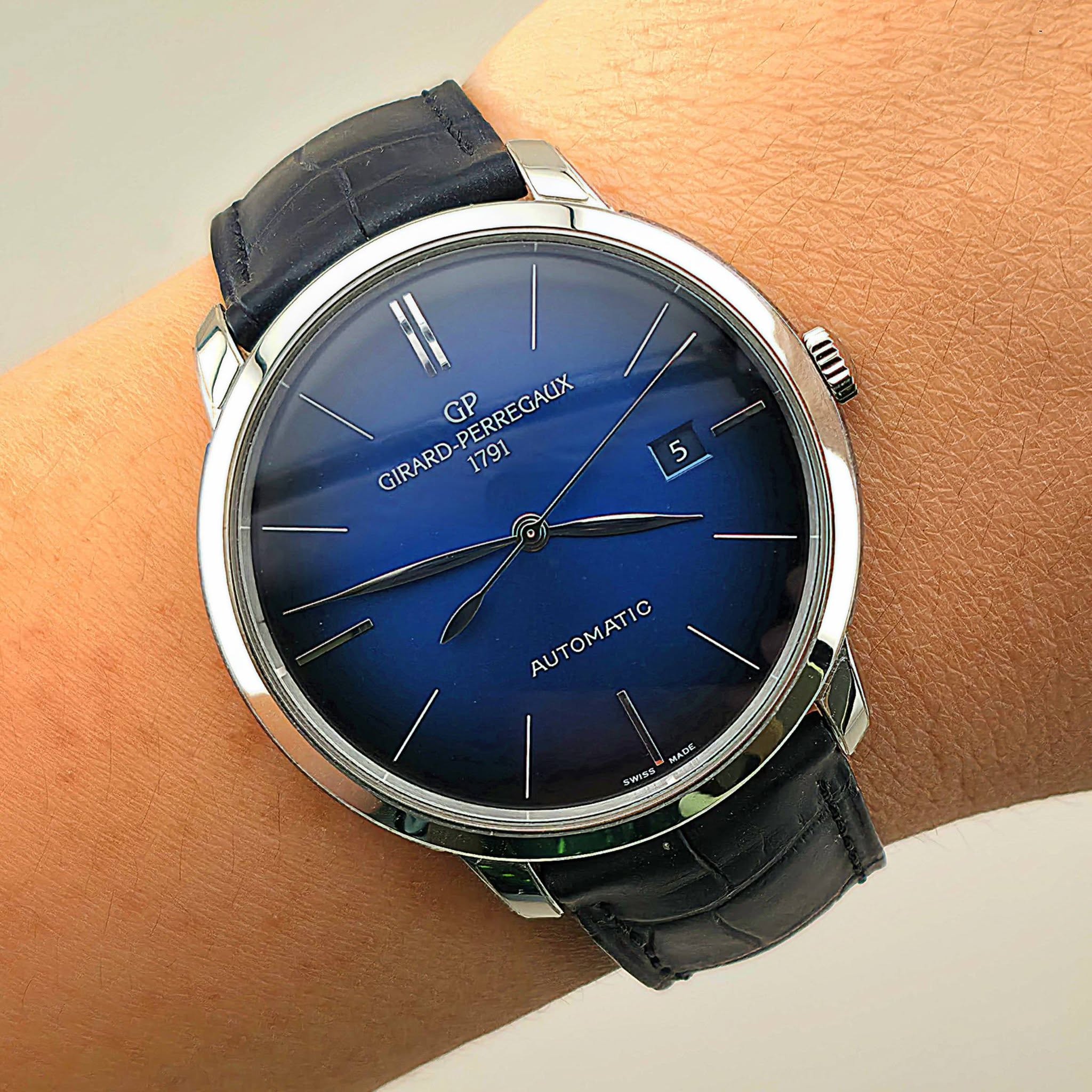 Girard-Perregaux 1966 Blue Dial Automatic Ref. 49555-11-431-BH6A - Image 2