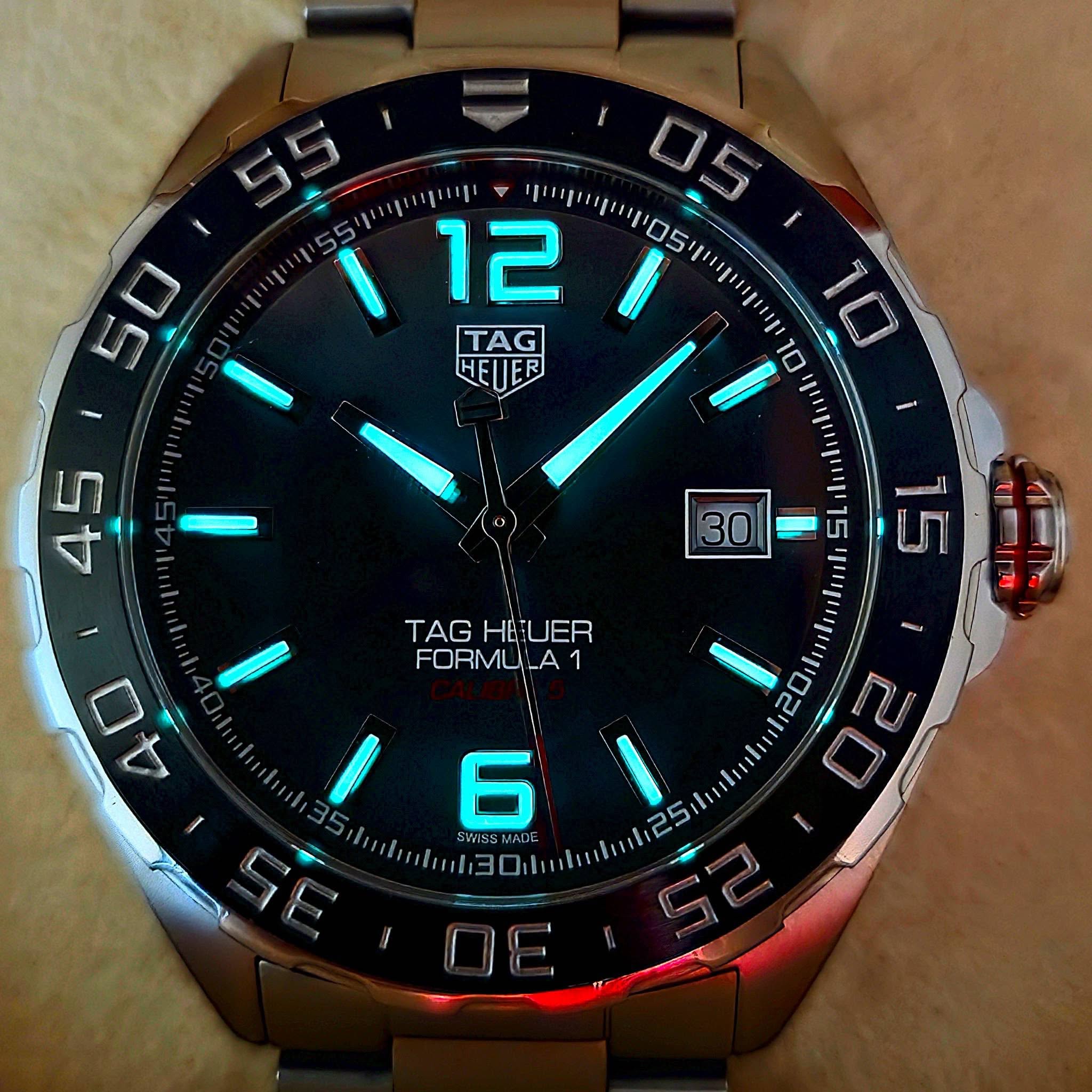 TAG HEUER FORMULA 1 DATE Automatic 43 mm Steel & Ceramic WAZ2011.BA0842 - Image 8