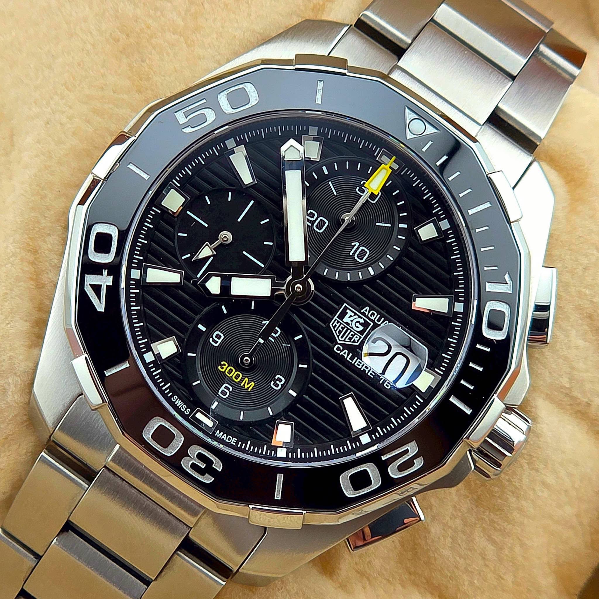 TAG Heuer Aquaracer Calibre 16 Chronograph CAY211A.BA0927 - Image 10
