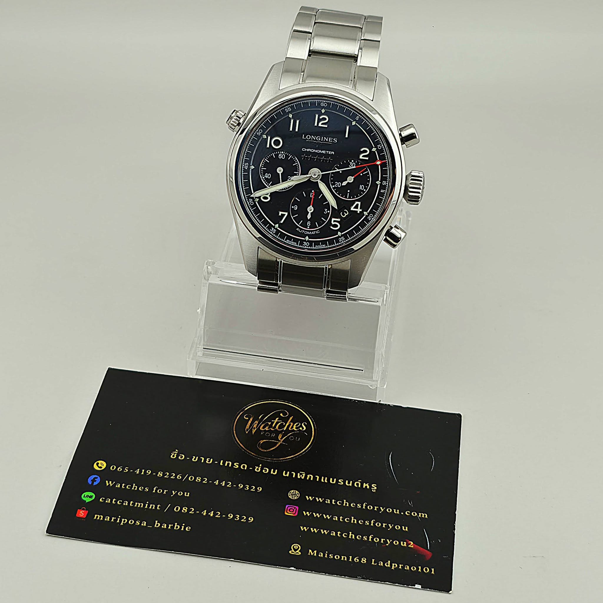 Longines Spirit Chronograph Chronometer (Ref. L3.820.4.53.6) - Image 2