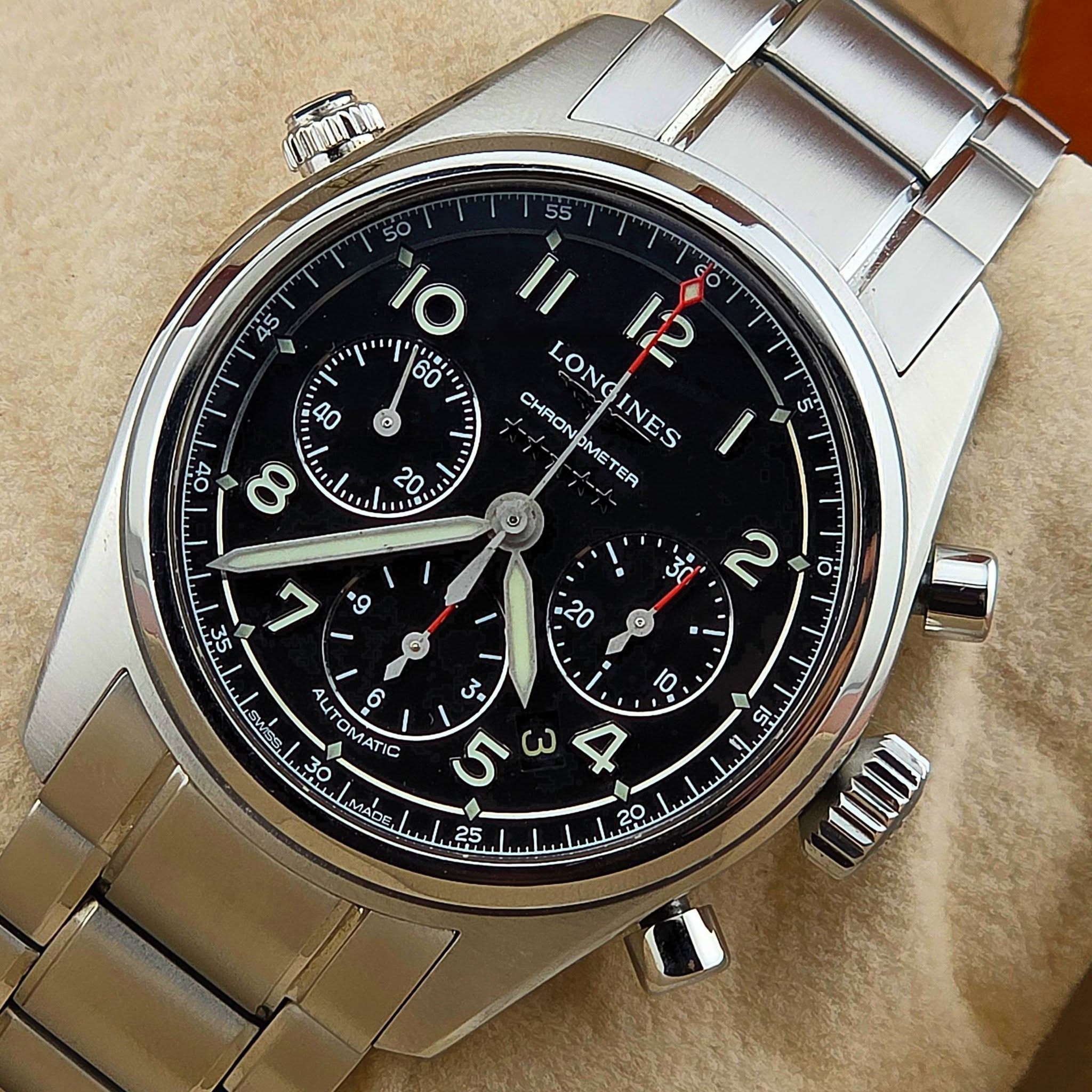 Longines Spirit Chronograph Chronometer (Ref. L3.820.4.53.6) - Image 4