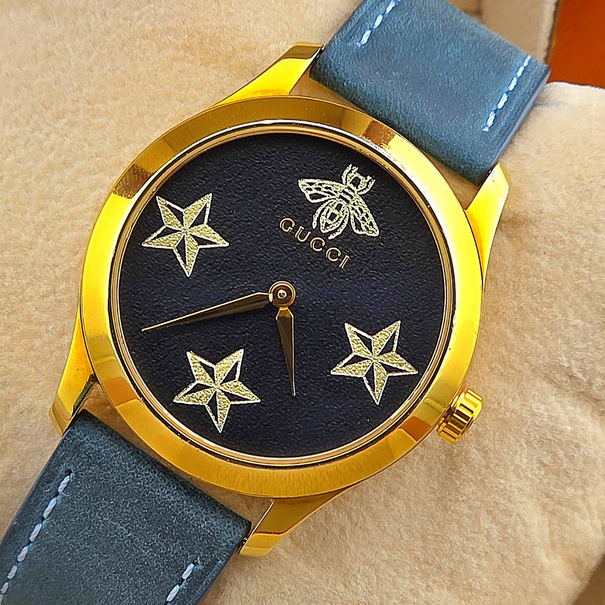 Gucci G-Timeless (Bee & Star Motif) Ya1264055A - Image 6