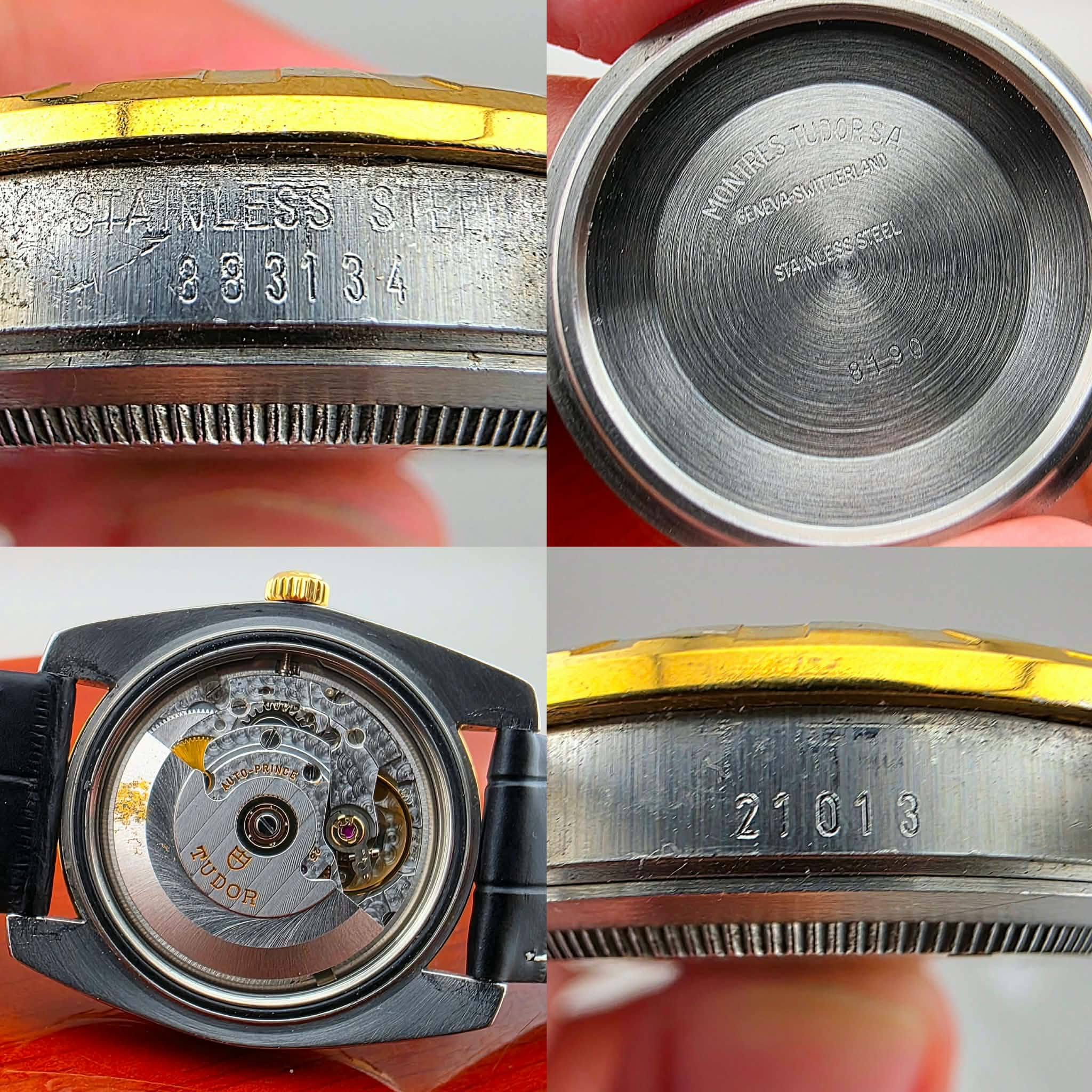 Vintage Tudor Prince Date Classic Diamonds 21013 Linen Dial - Image 10